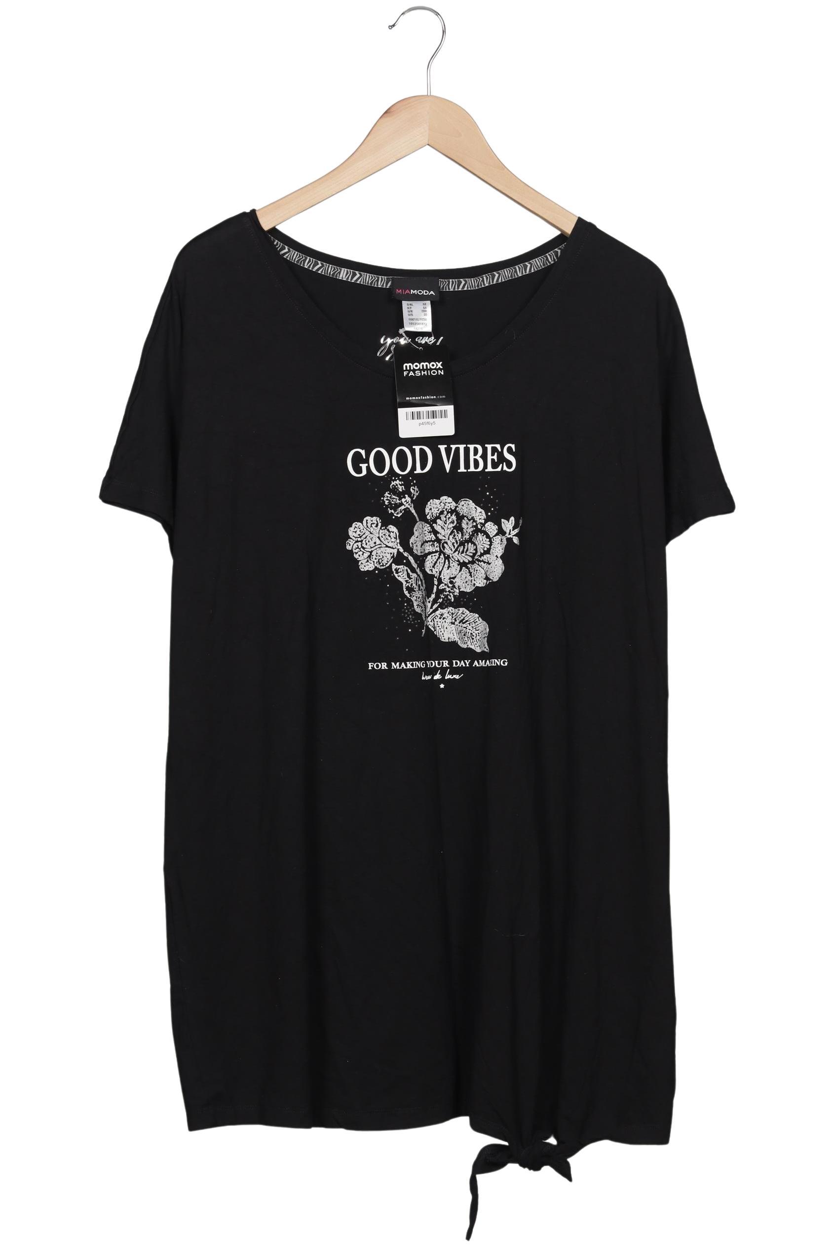 Thumbnail - Miamoda Damen T-Shirt, schwarz, Gr. 52