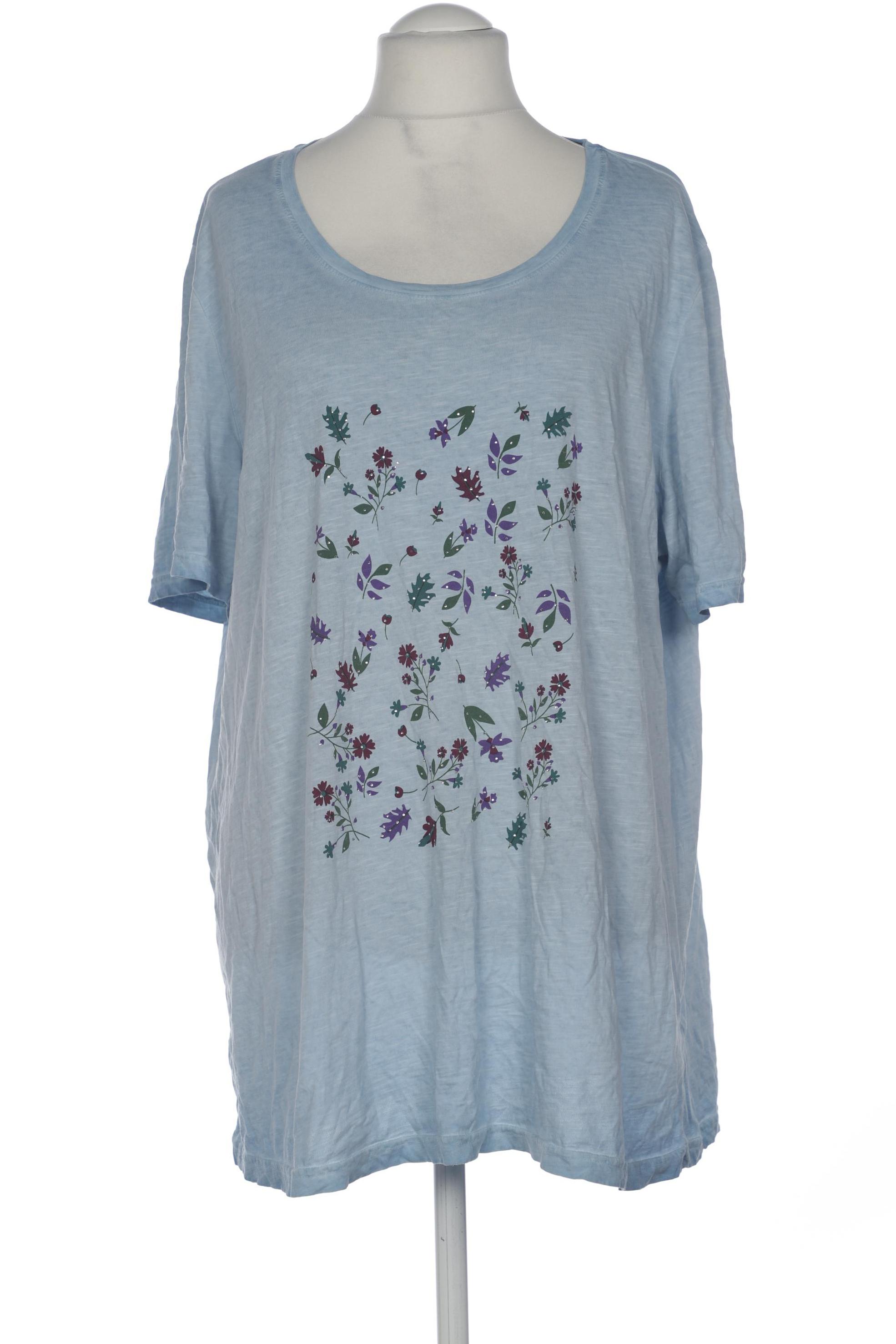 

Miamoda Damen T-Shirt, hellblau, Gr. 54