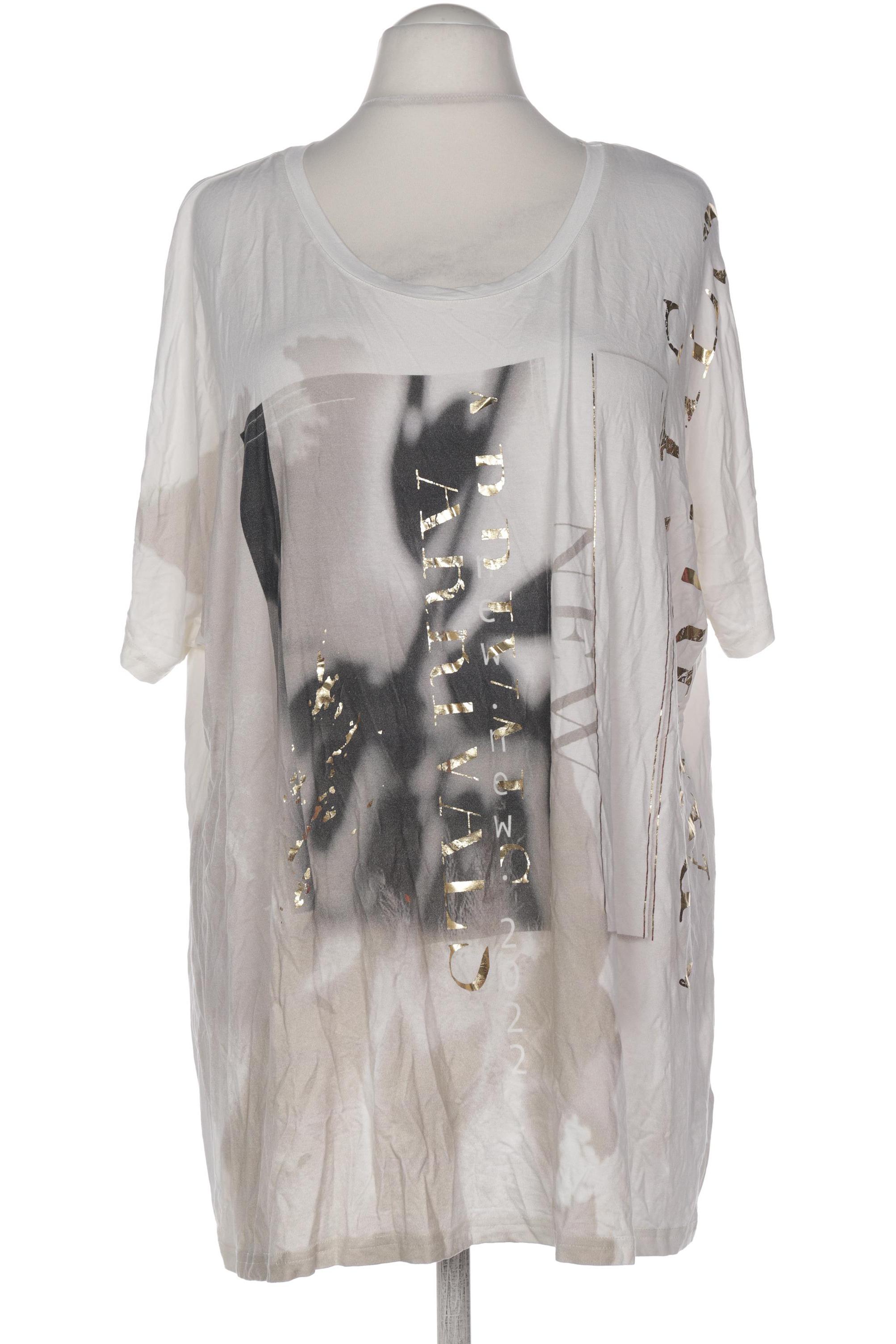 

Miamoda Damen T-Shirt, weiß, Gr. 54