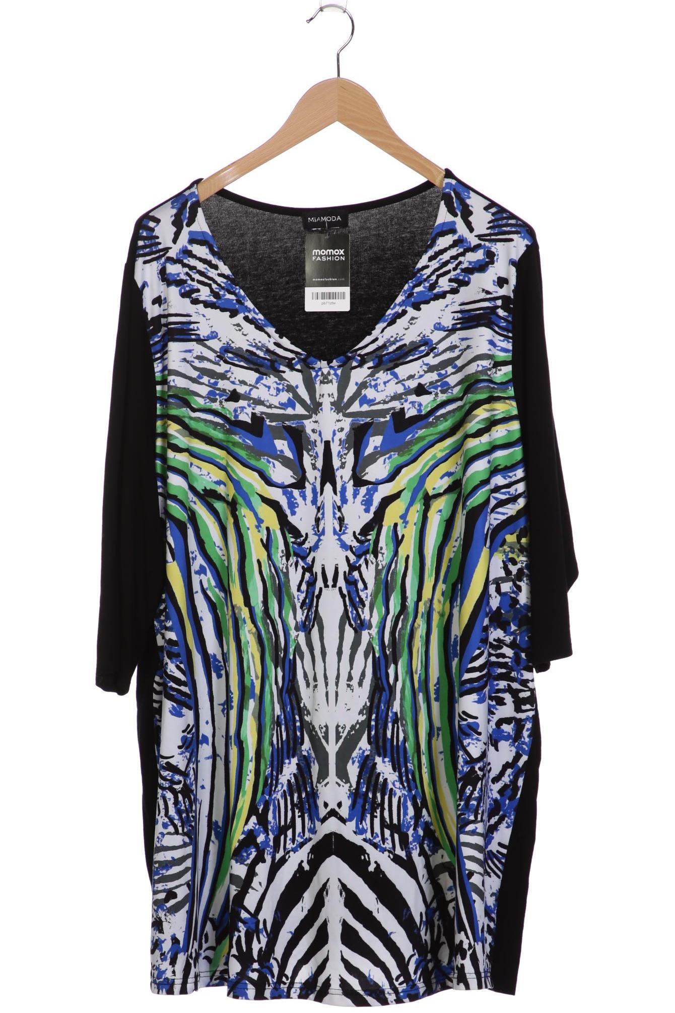 

Miamoda Damen T-Shirt, schwarz, Gr. 48