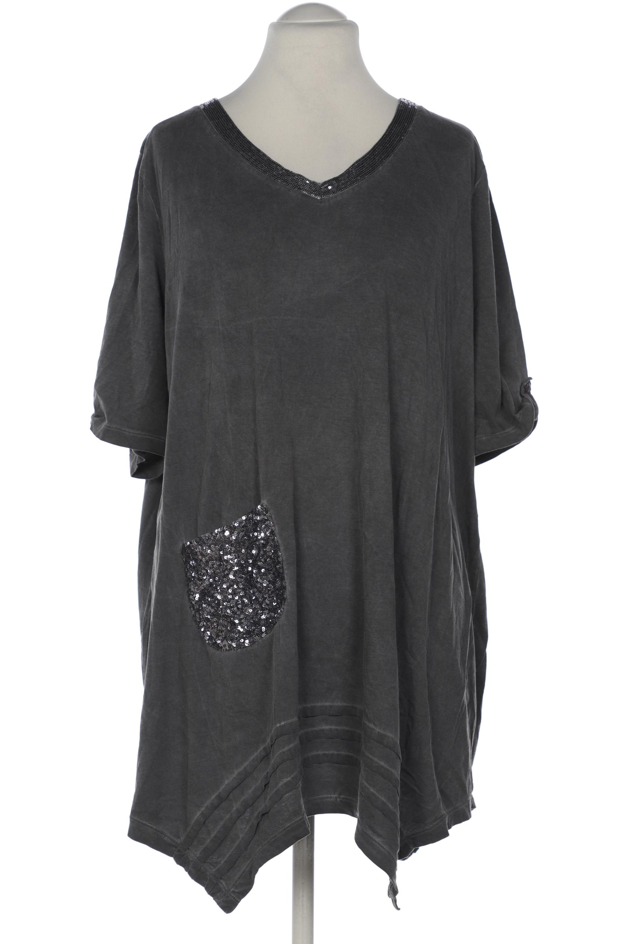 

Miamoda Damen T-Shirt, grau, Gr. 54