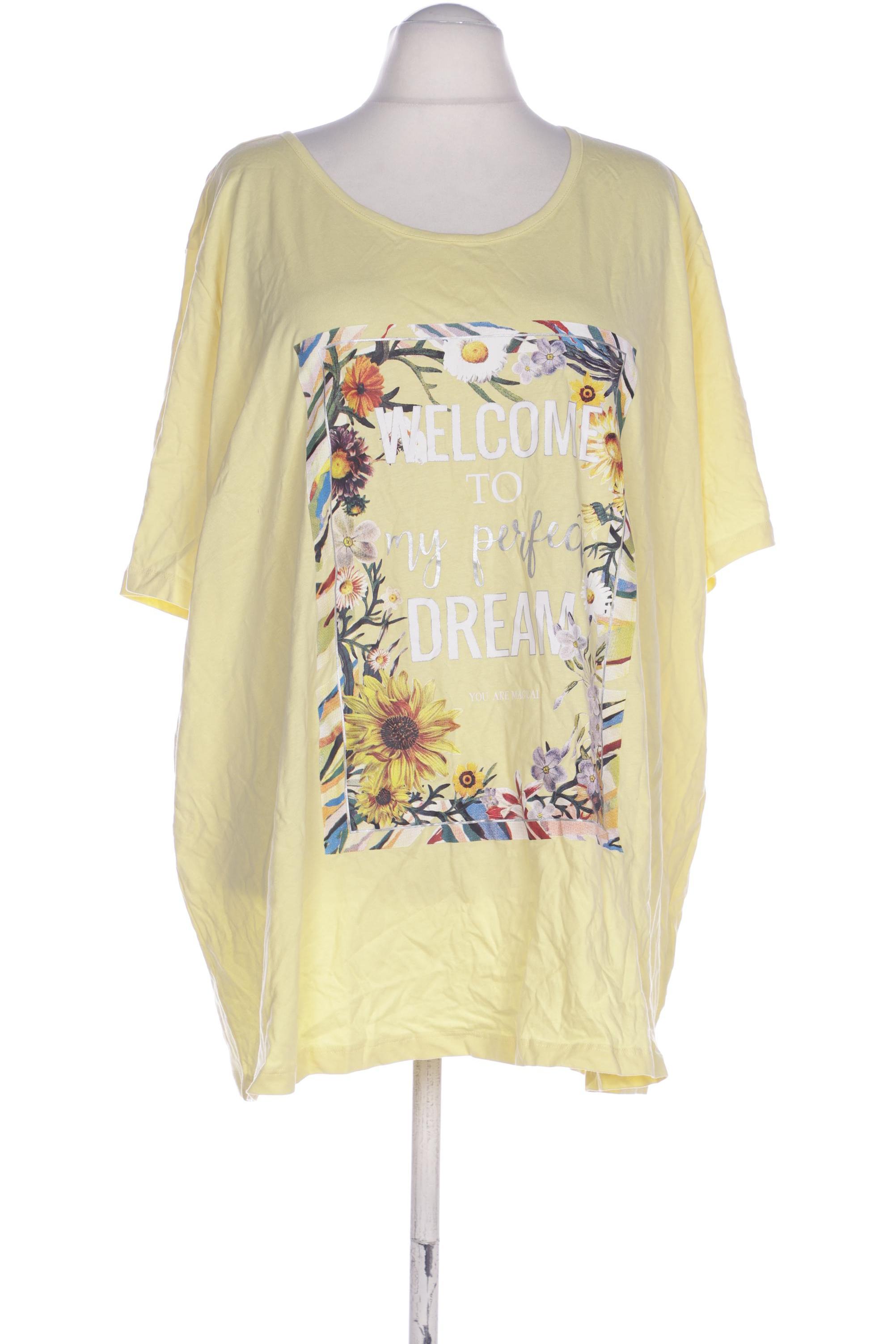 

MIAMODA Damen T-Shirt, gelb