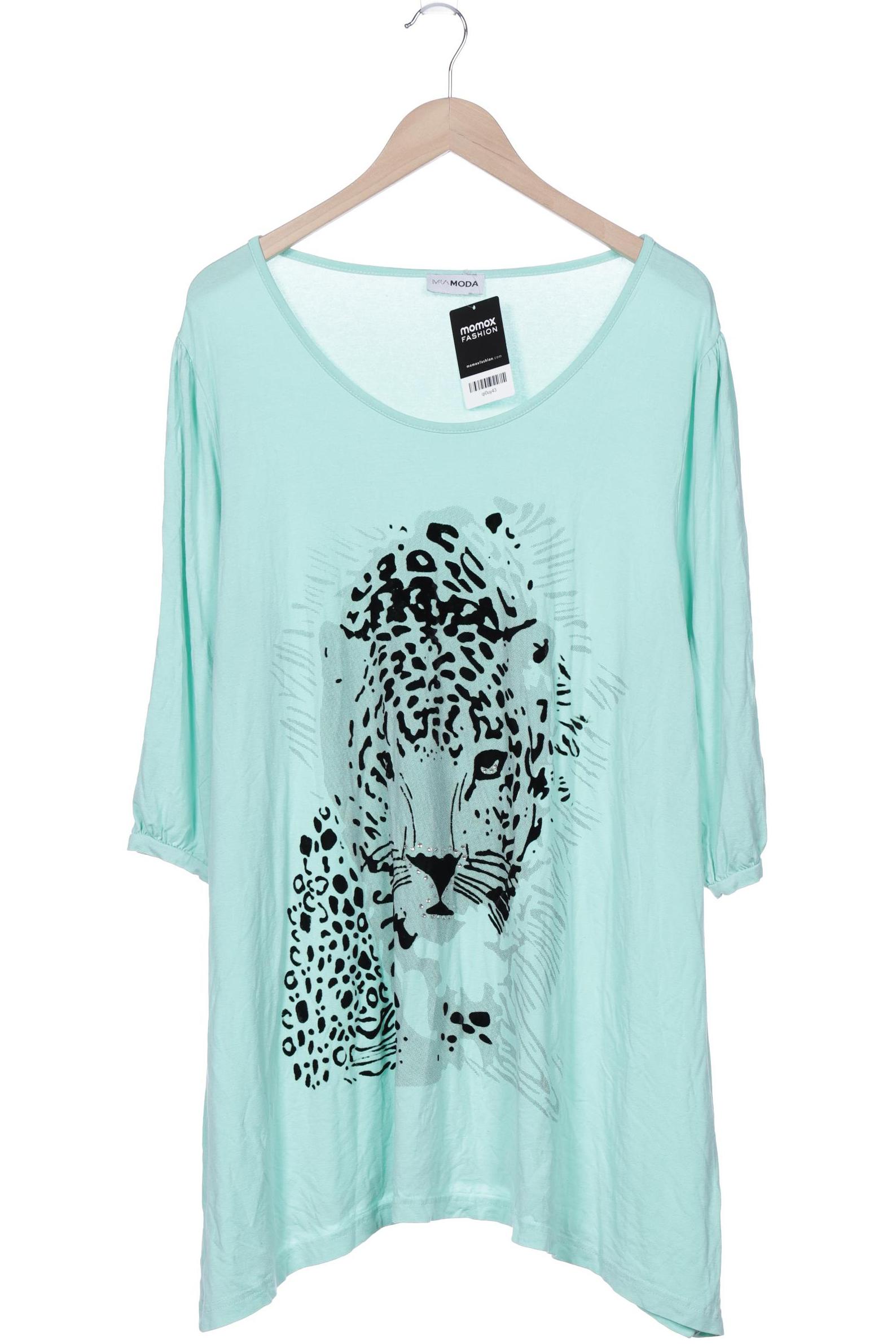 

Miamoda Damen T-Shirt, hellgrün, Gr. 48