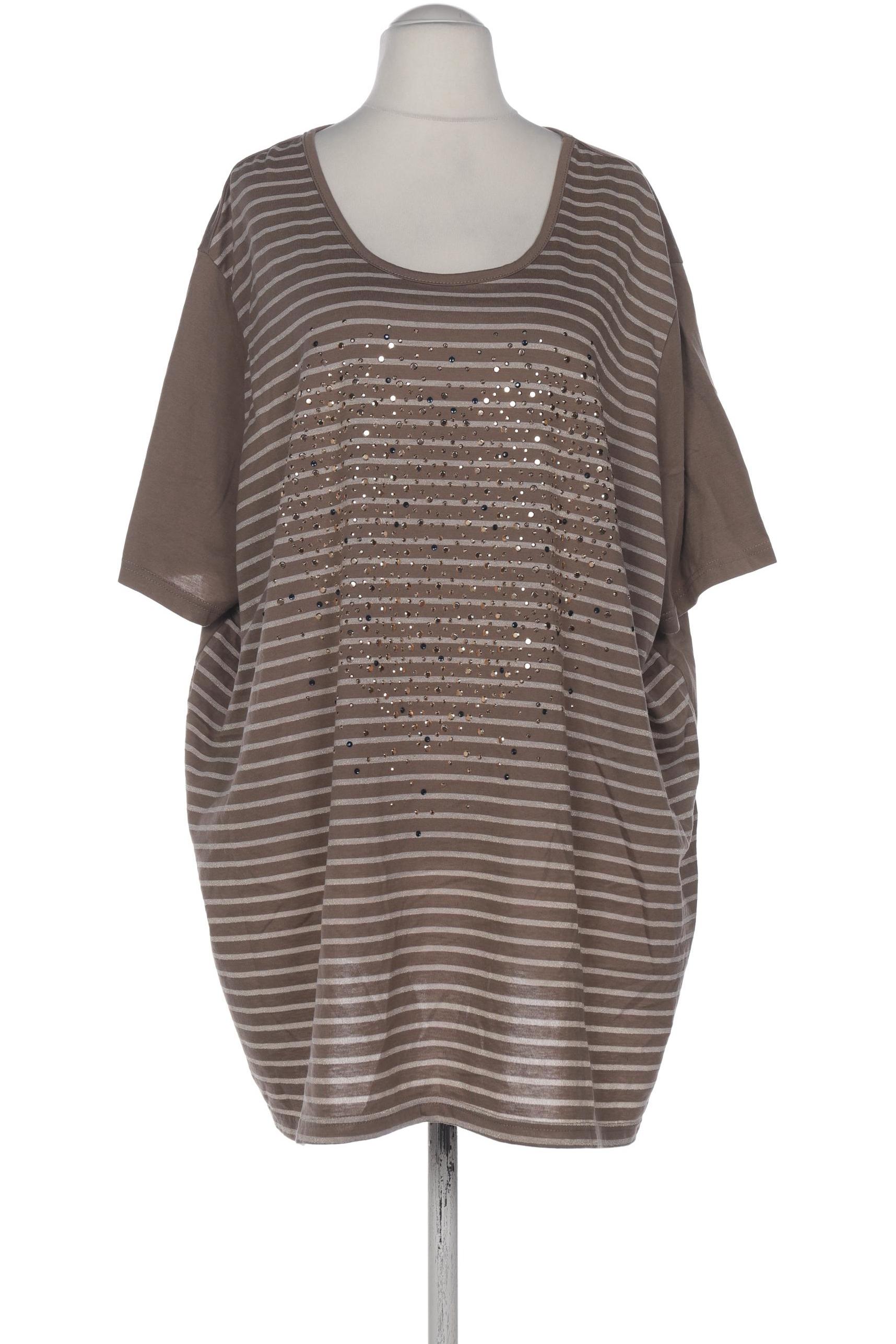 

Miamoda Damen T-Shirt, braun, Gr. 58