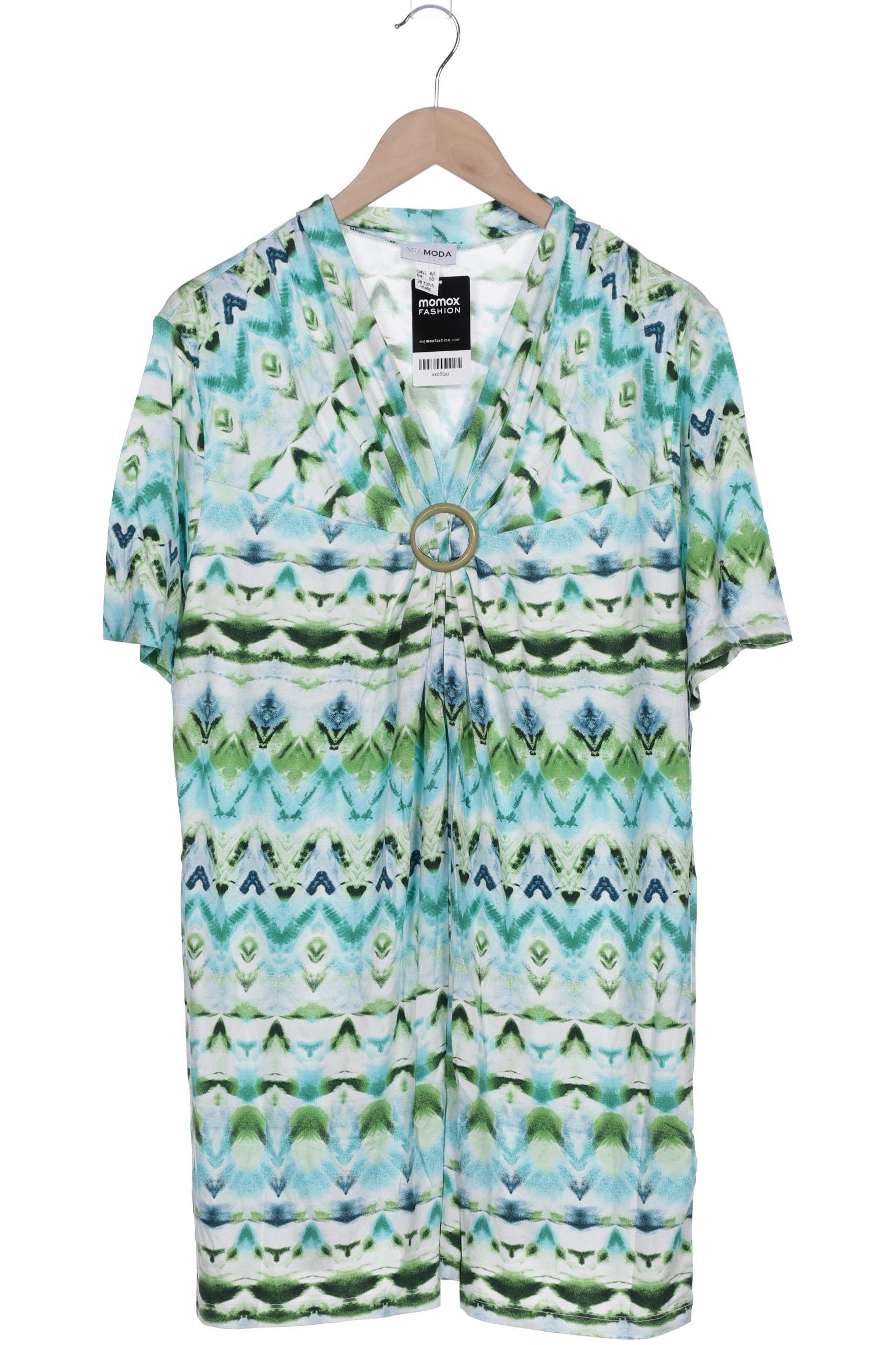 

Miamoda Damen T-Shirt, mehrfarbig, Gr. 48