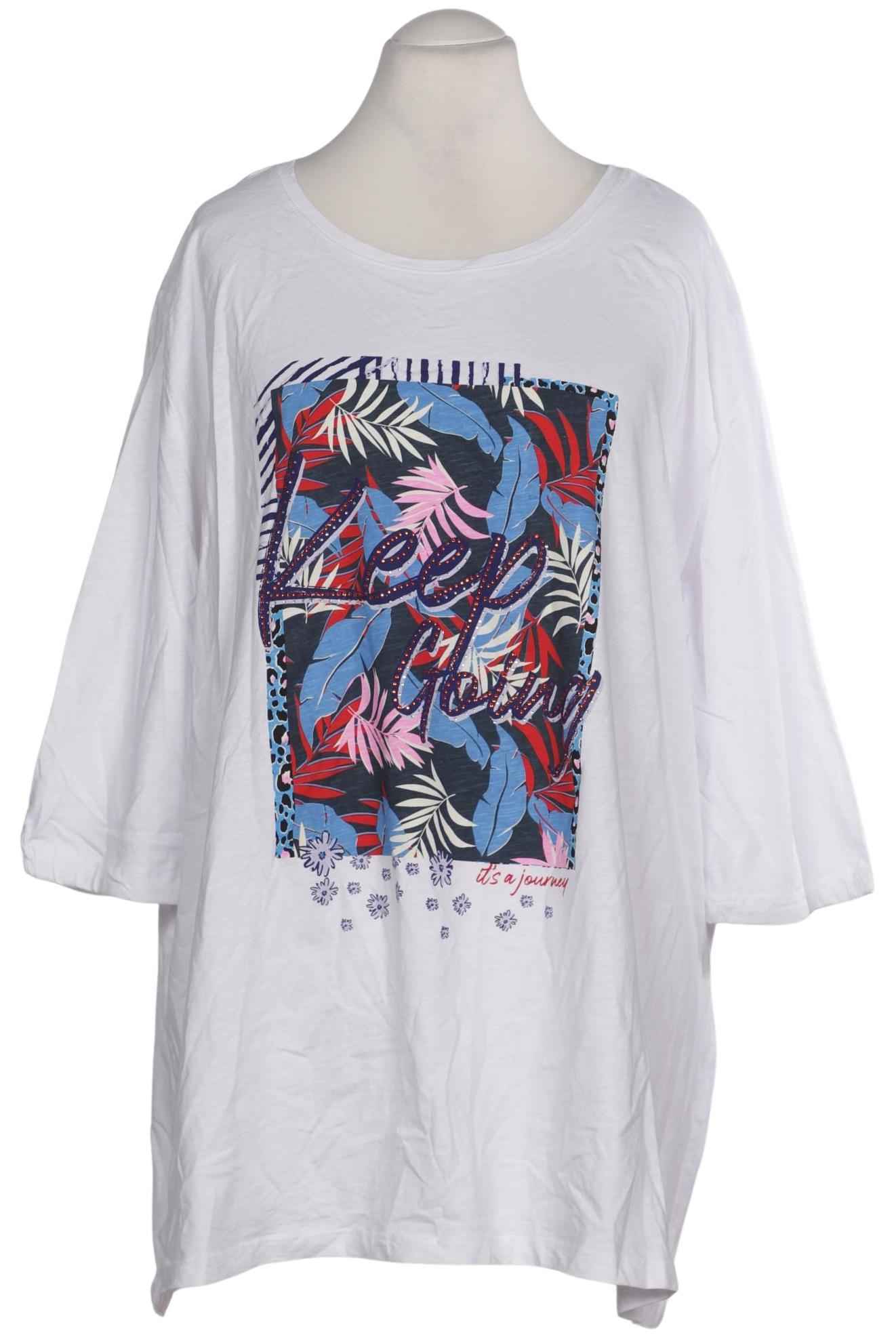 

Miamoda Damen T-Shirt, weiß, Gr. 60