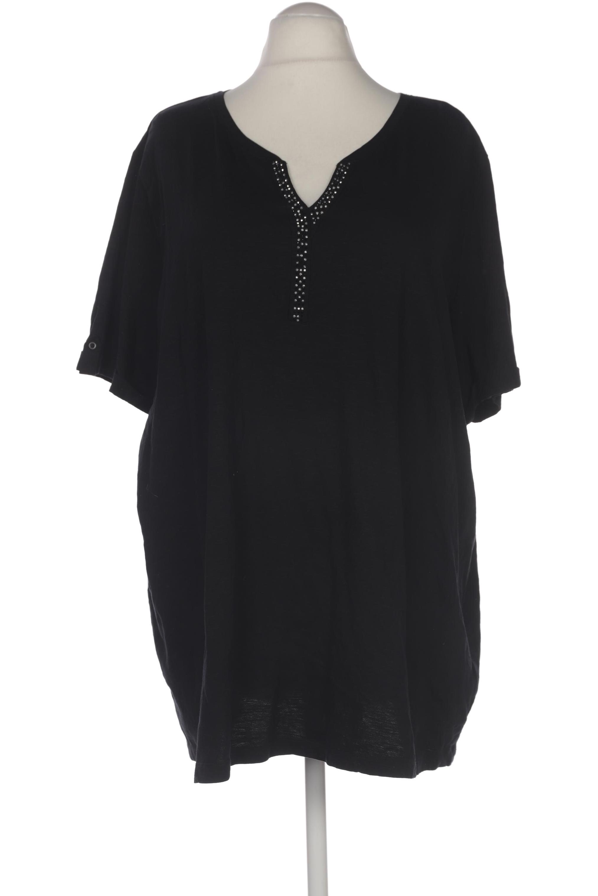 

Miamoda Damen T-Shirt, schwarz, Gr. 60