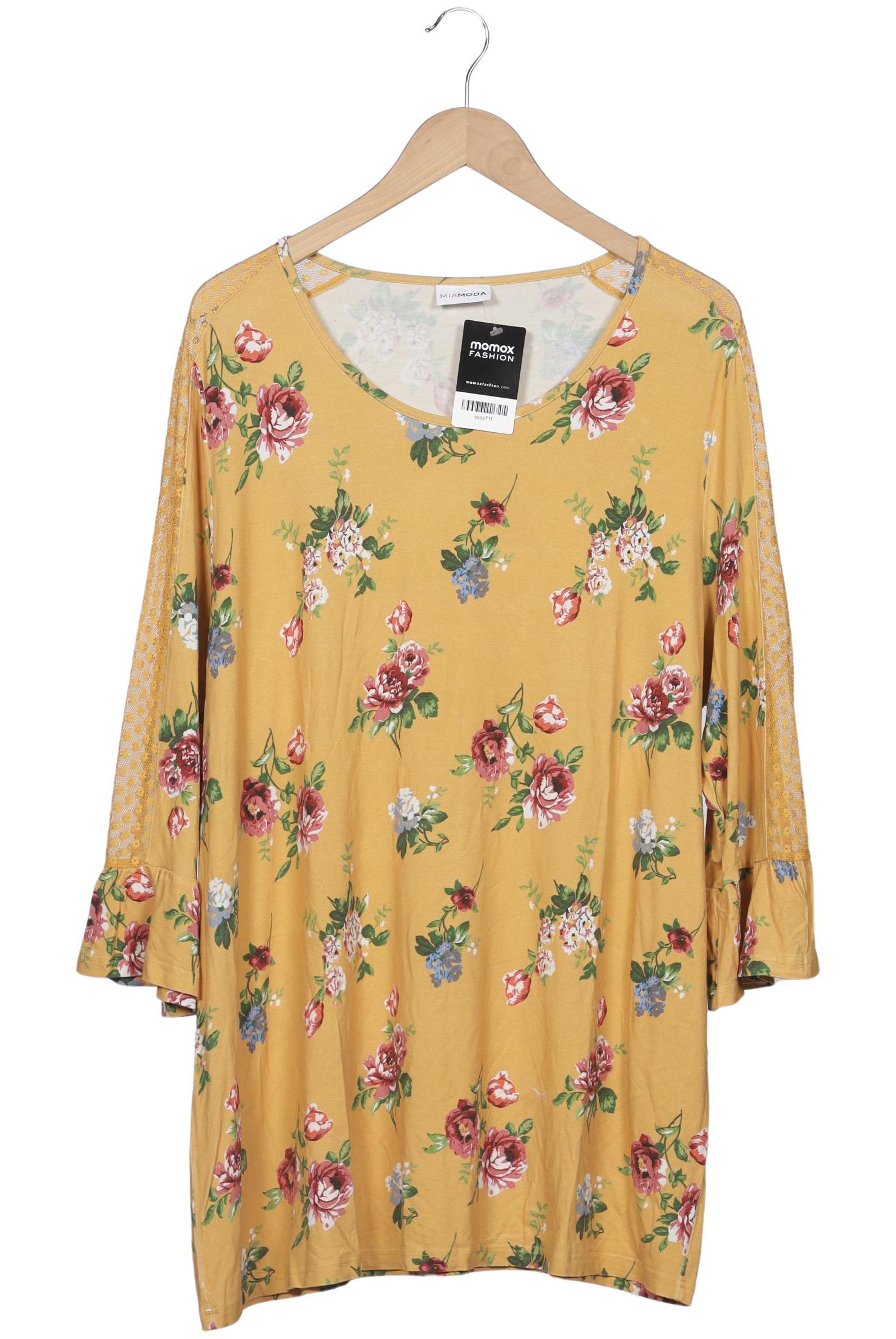

Miamoda Damen T-Shirt, orange, Gr. 52