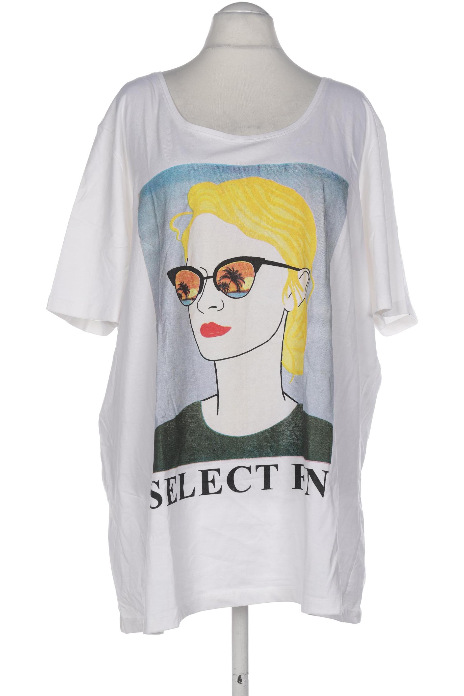

Miamoda Damen T-Shirt, weiß, Gr. 58