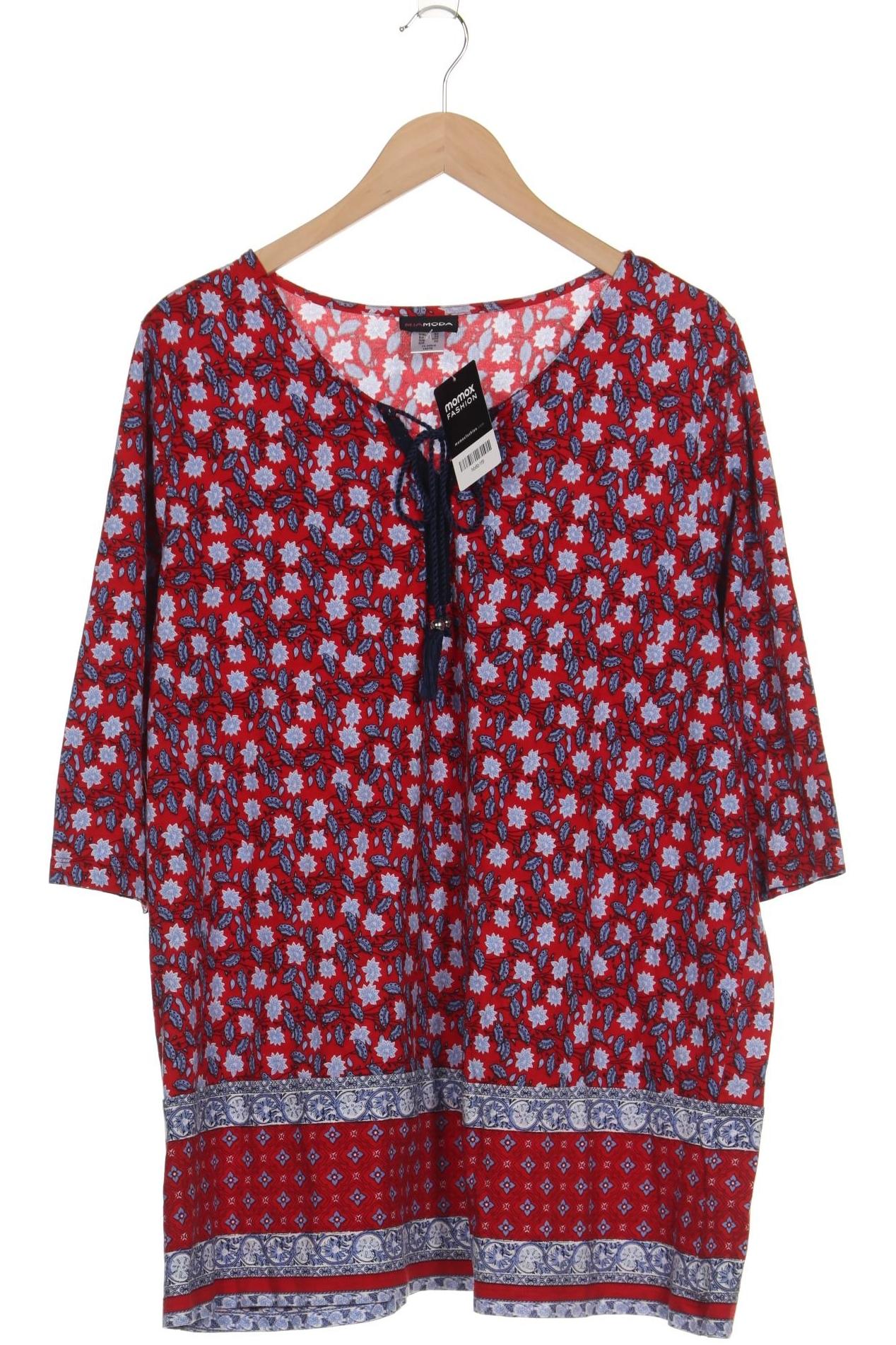 

Miamoda Damen T-Shirt, rot, Gr. 52