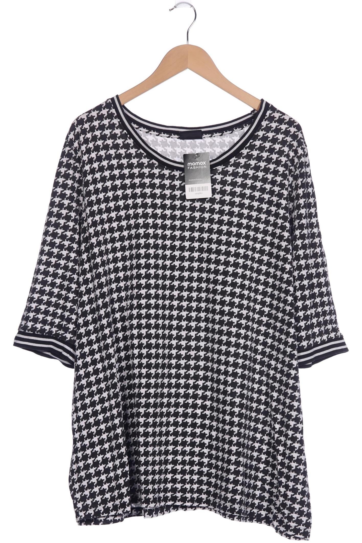 

Miamoda Damen T-Shirt, schwarz, Gr. 56