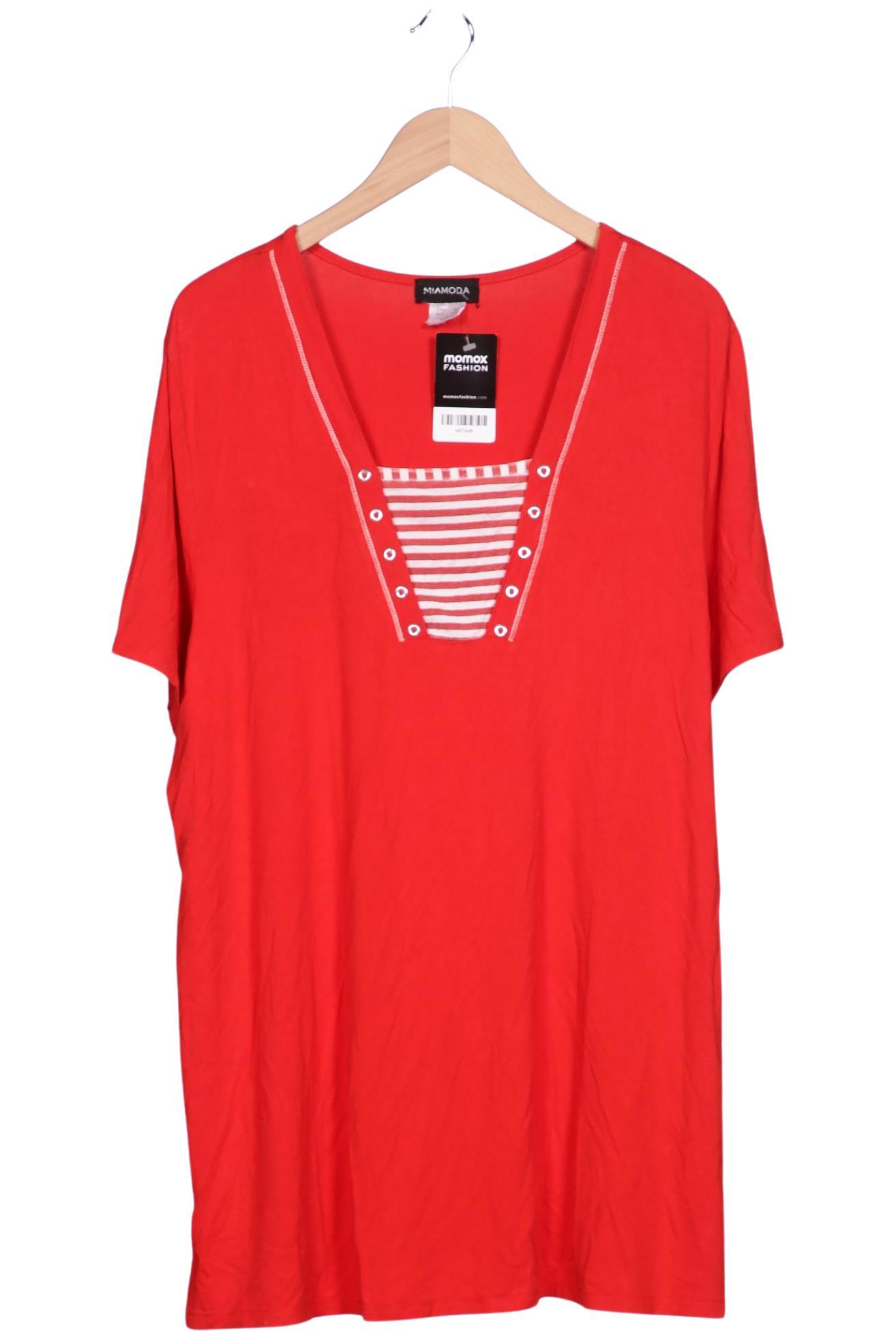 

Miamoda Damen T-Shirt, rot, Gr. 50