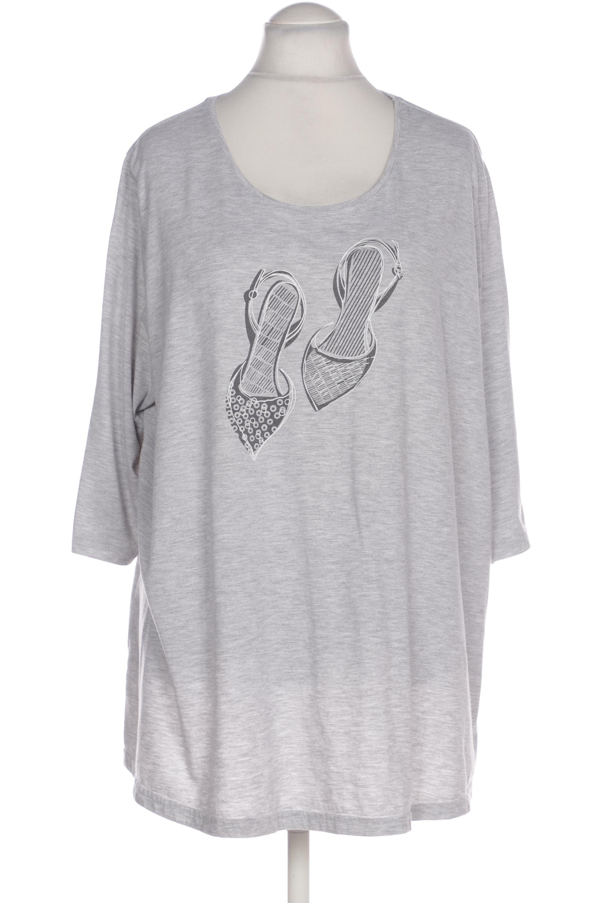 

Miamoda Damen T-Shirt, grau, Gr. 54