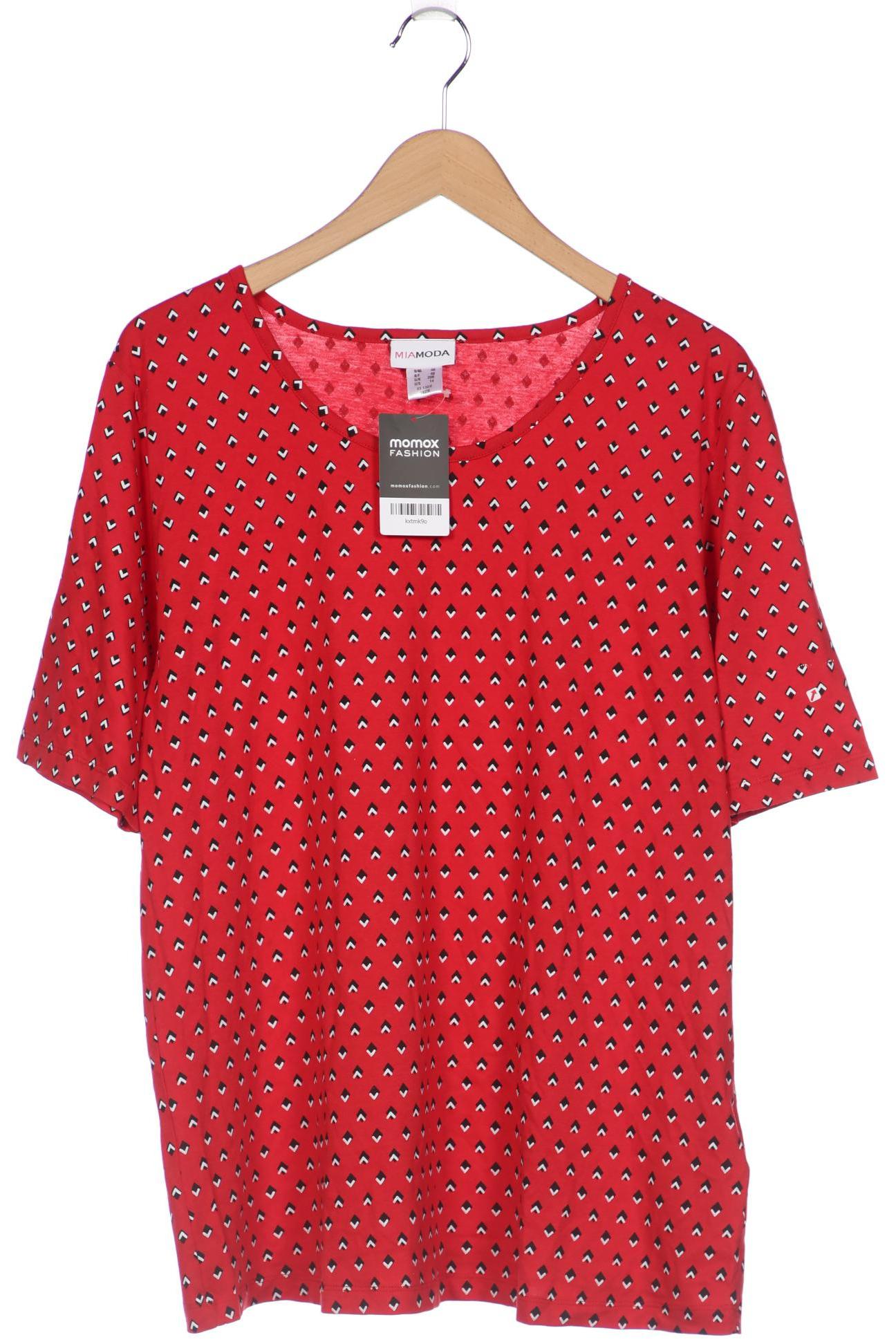 

MIAMODA Damen T-Shirt, rot