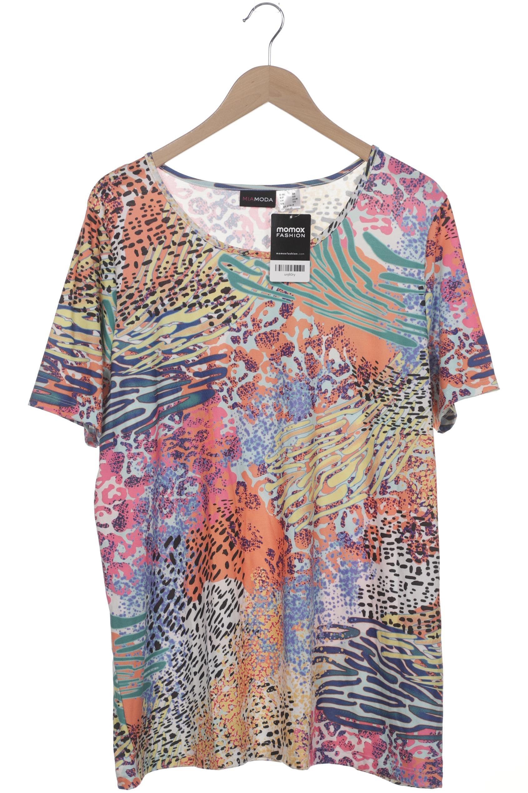 

Miamoda Damen T-Shirt, mehrfarbig, Gr. 48