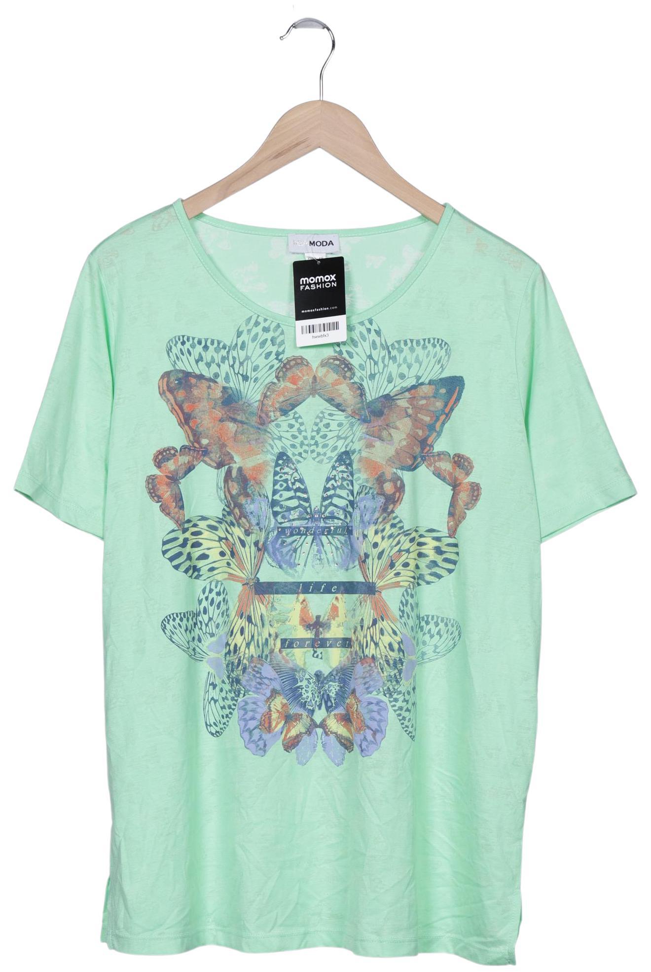 

Miamoda Damen T-Shirt, grün, Gr. 46