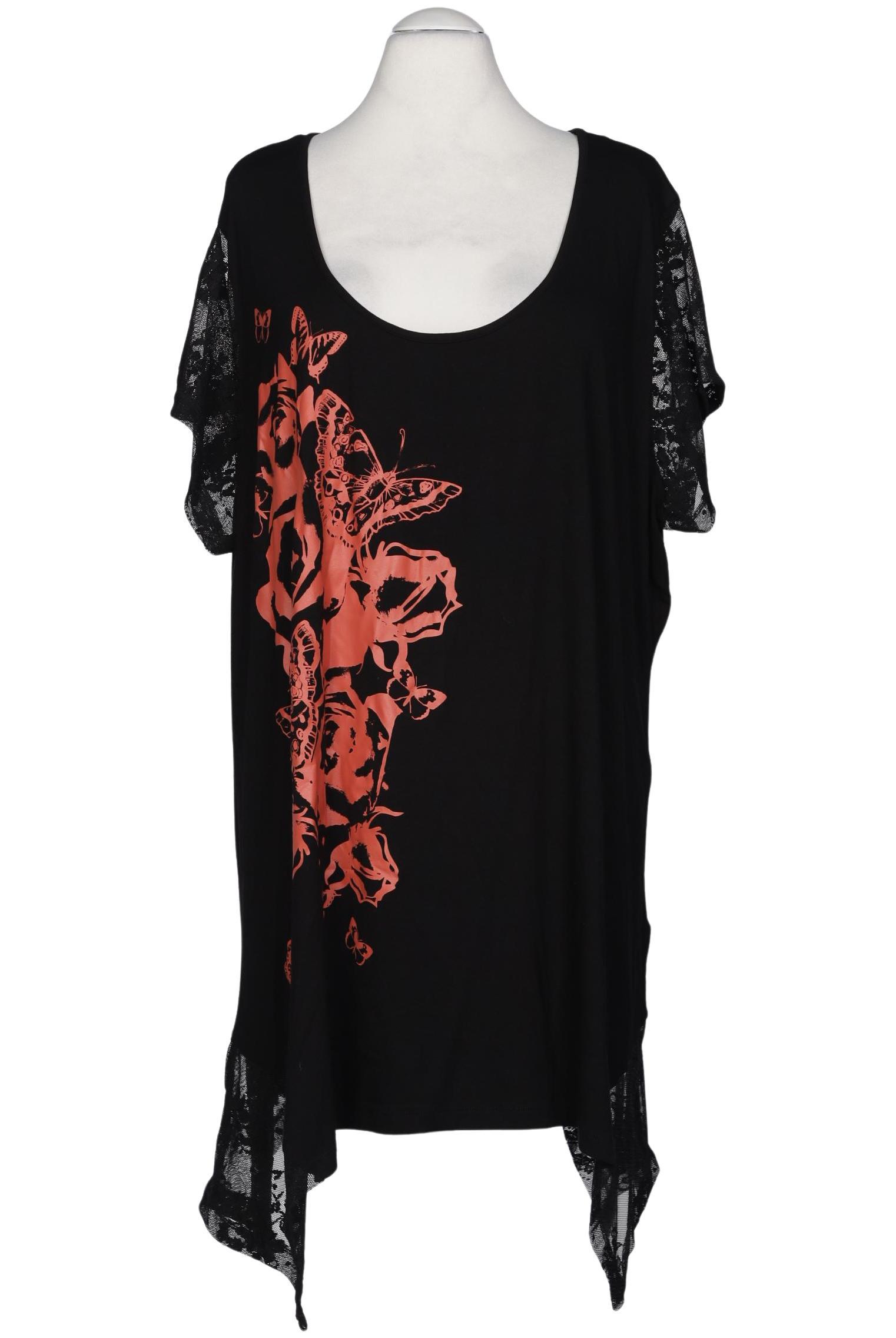 

Miamoda Damen T-Shirt, schwarz, Gr. 56