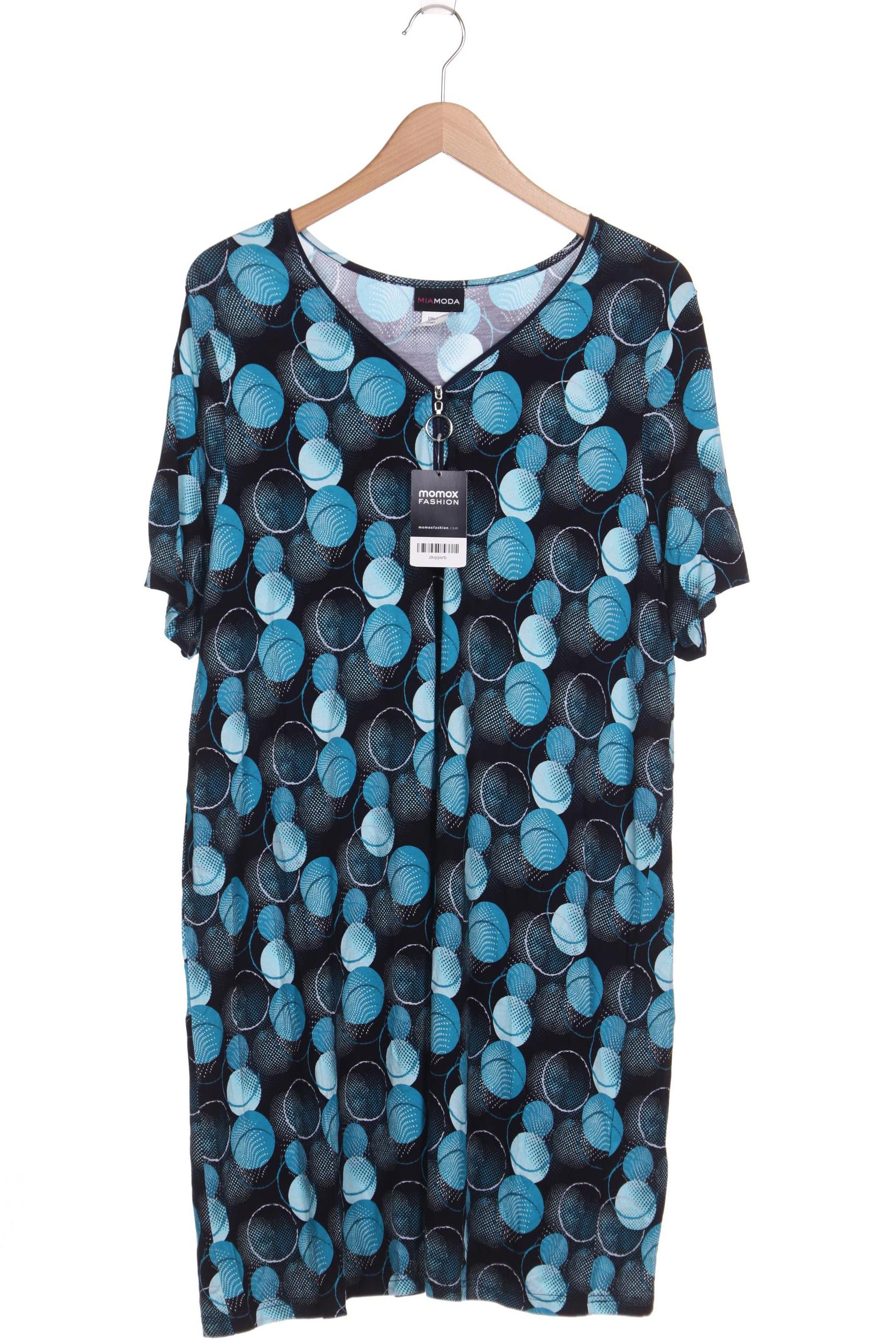 

Miamoda Damen T-Shirt, blau, Gr. 50