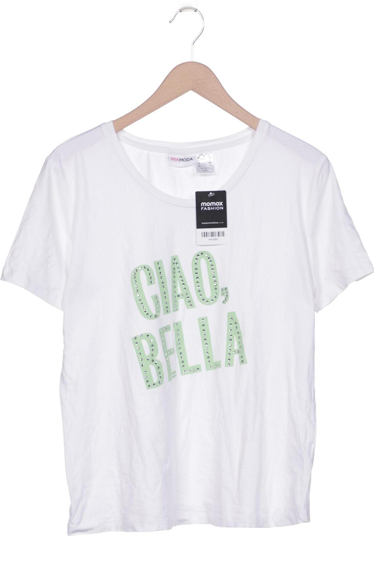 

MIAMODA Damen T-Shirt, weiß