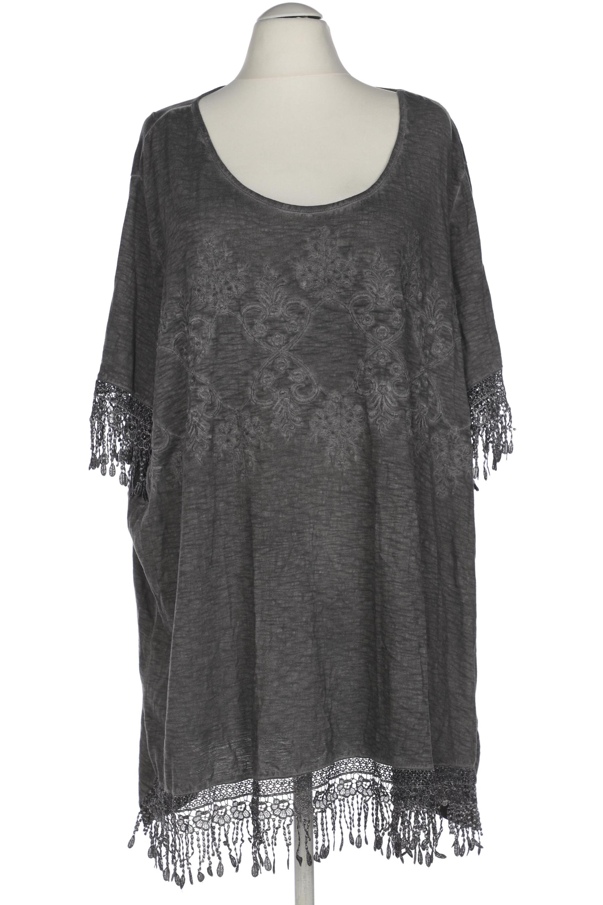 

Miamoda Damen T-Shirt, grau, Gr. 60