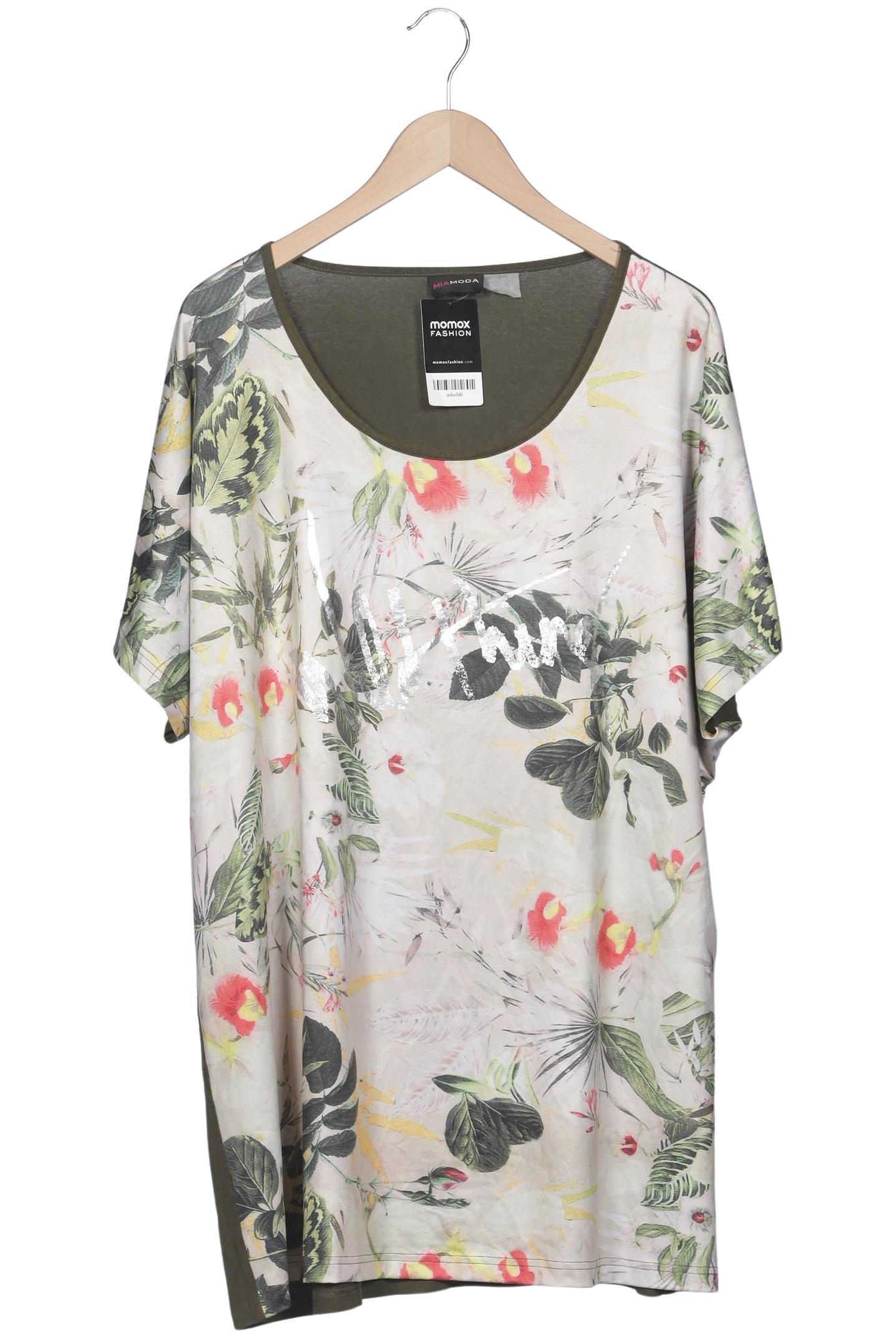 

Miamoda Damen T-Shirt, mehrfarbig, Gr. 52