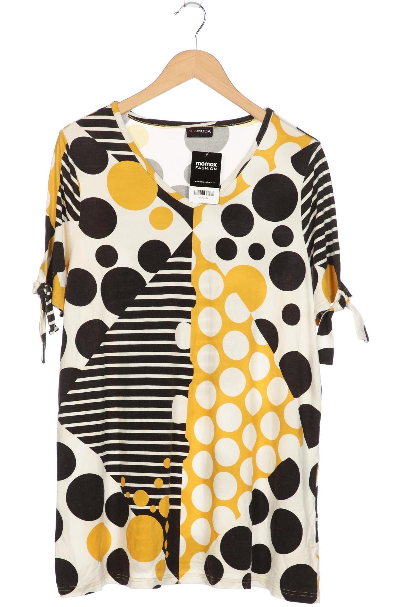 

Miamoda Damen T-Shirt, weiß, Gr. 48