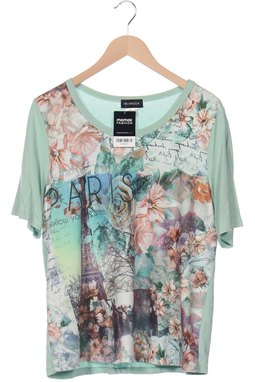 

MIAMODA Damen T-Shirt, hellgrün