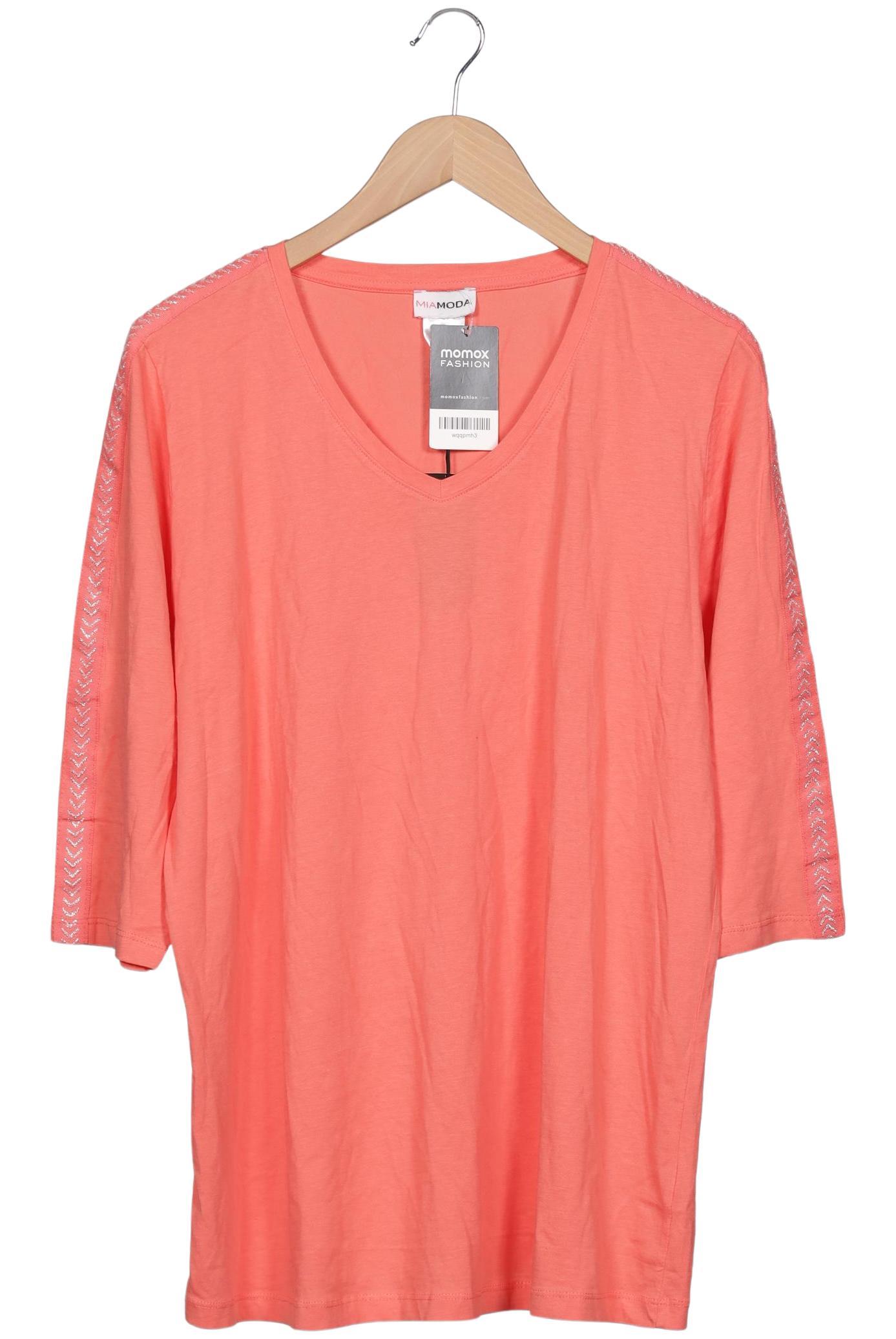

Miamoda Damen T-Shirt, pink, Gr. 48