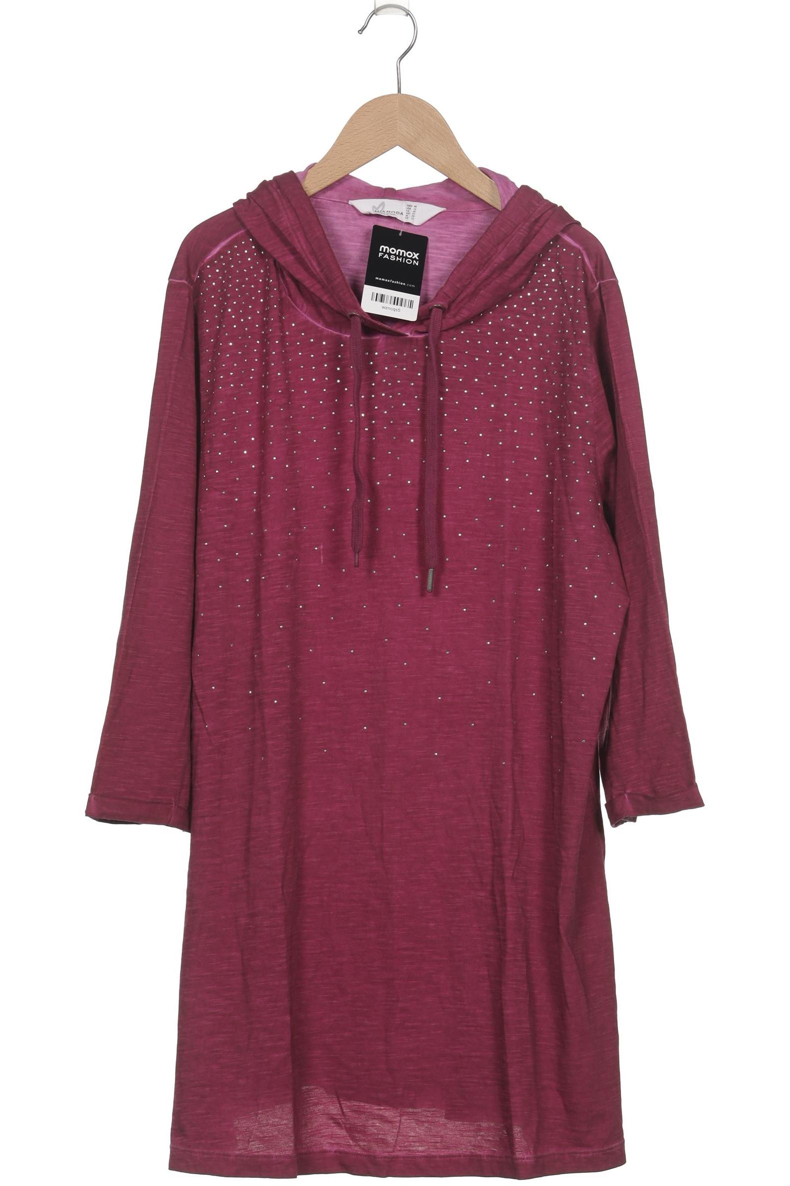 

Miamoda Damen T-Shirt, bordeaux, Gr. 46