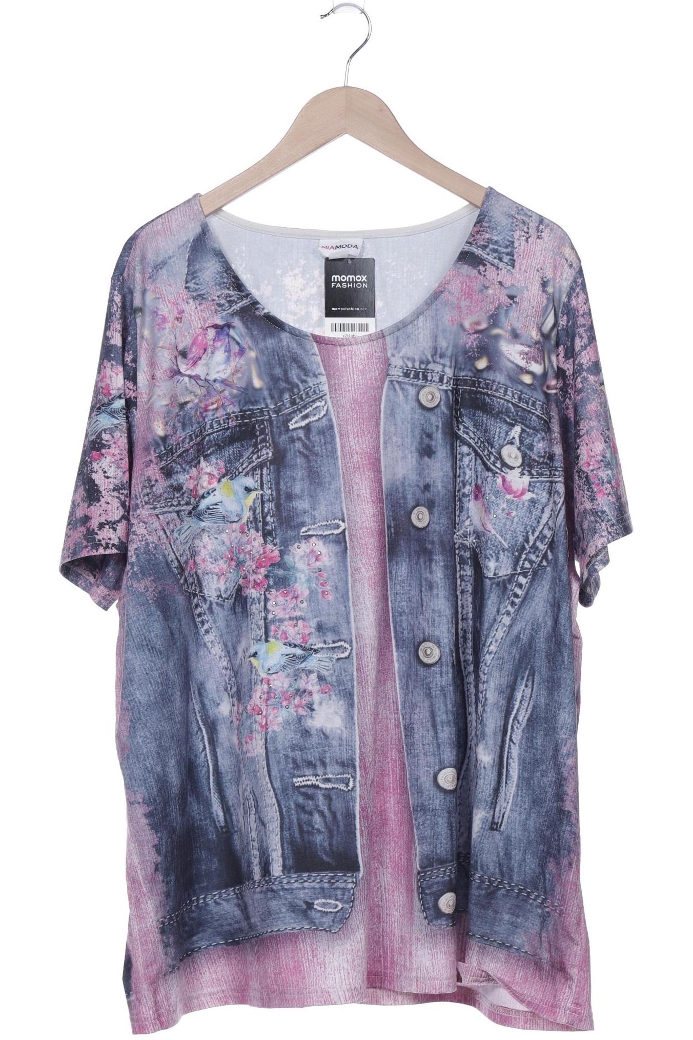 

Miamoda Damen T-Shirt, mehrfarbig, Gr. 48
