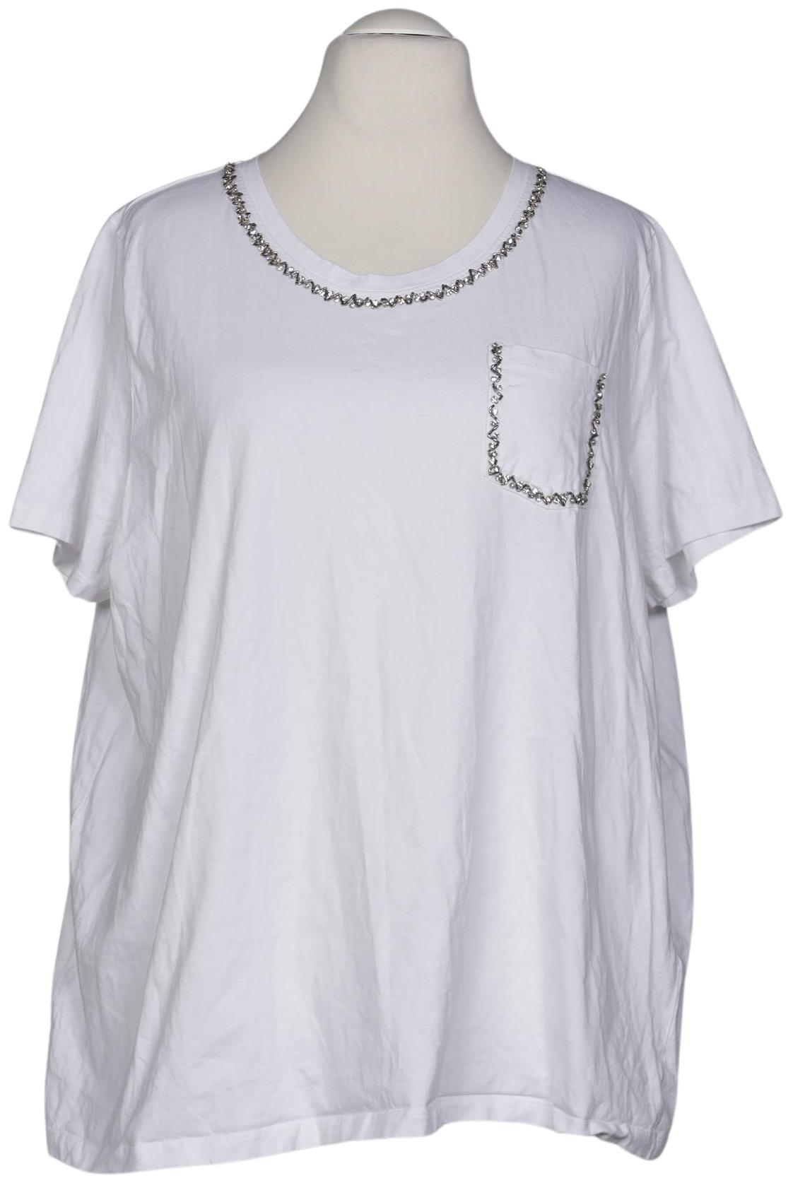 

Miamoda Damen T-Shirt, weiß, Gr. 54