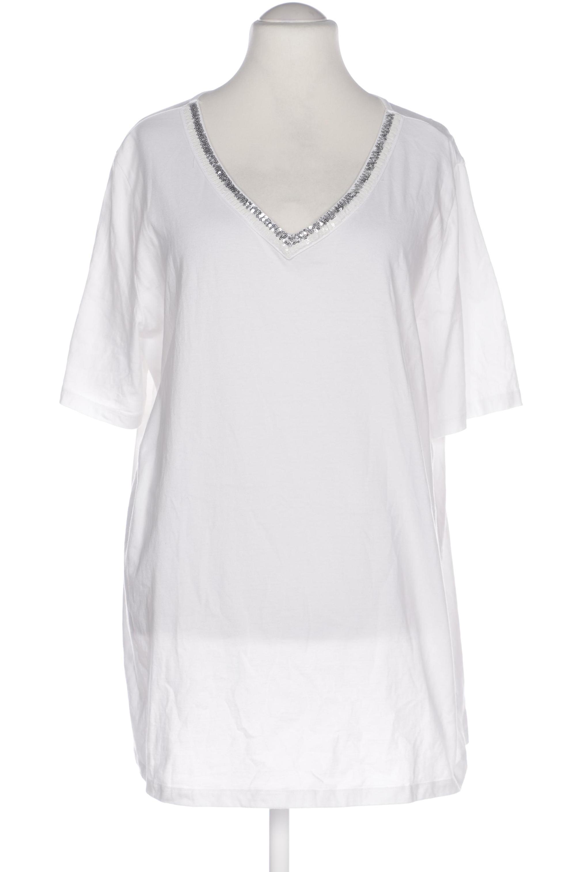 

Miamoda Damen T-Shirt, weiß, Gr. 54