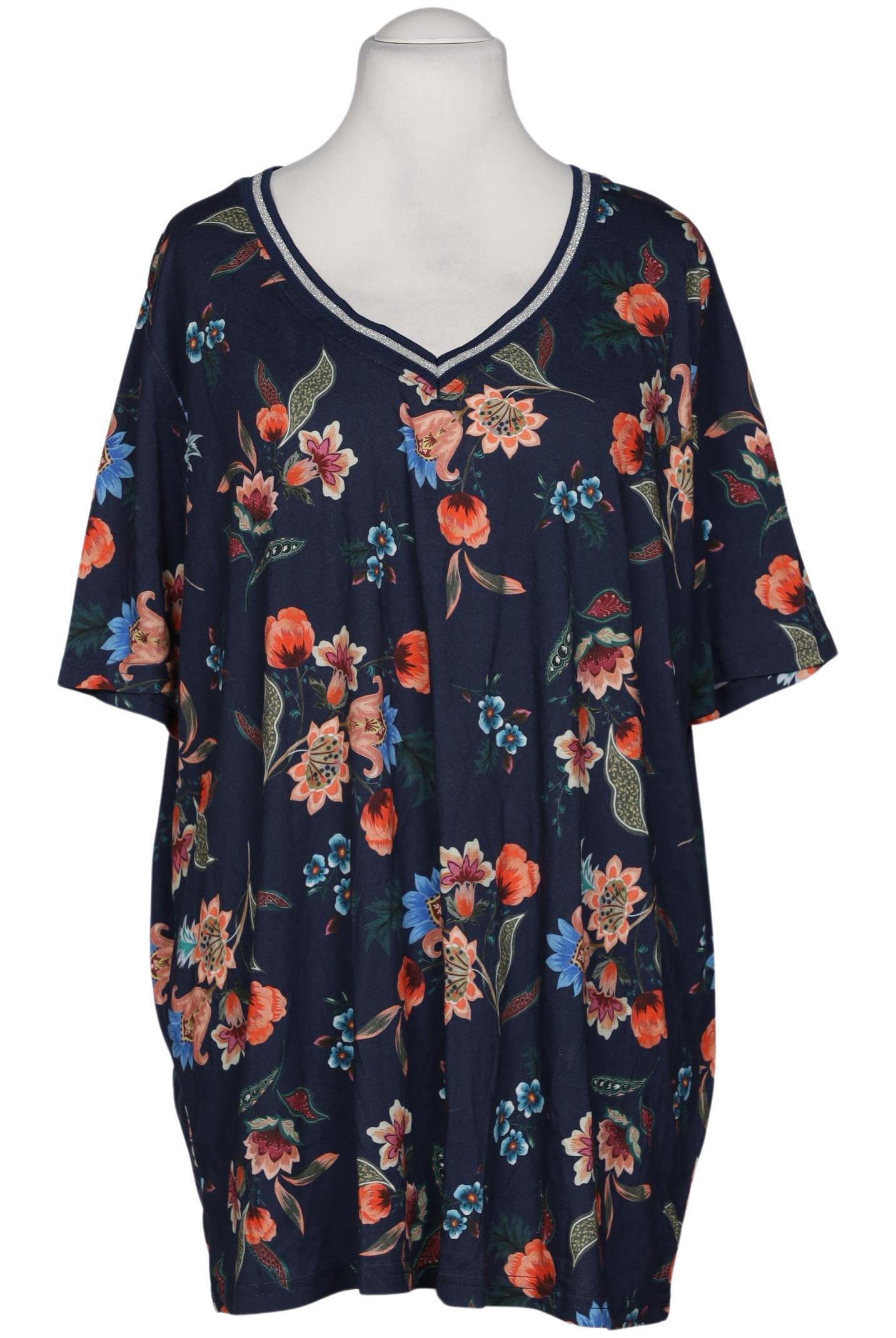 

Miamoda Damen T-Shirt, marineblau, Gr. 54