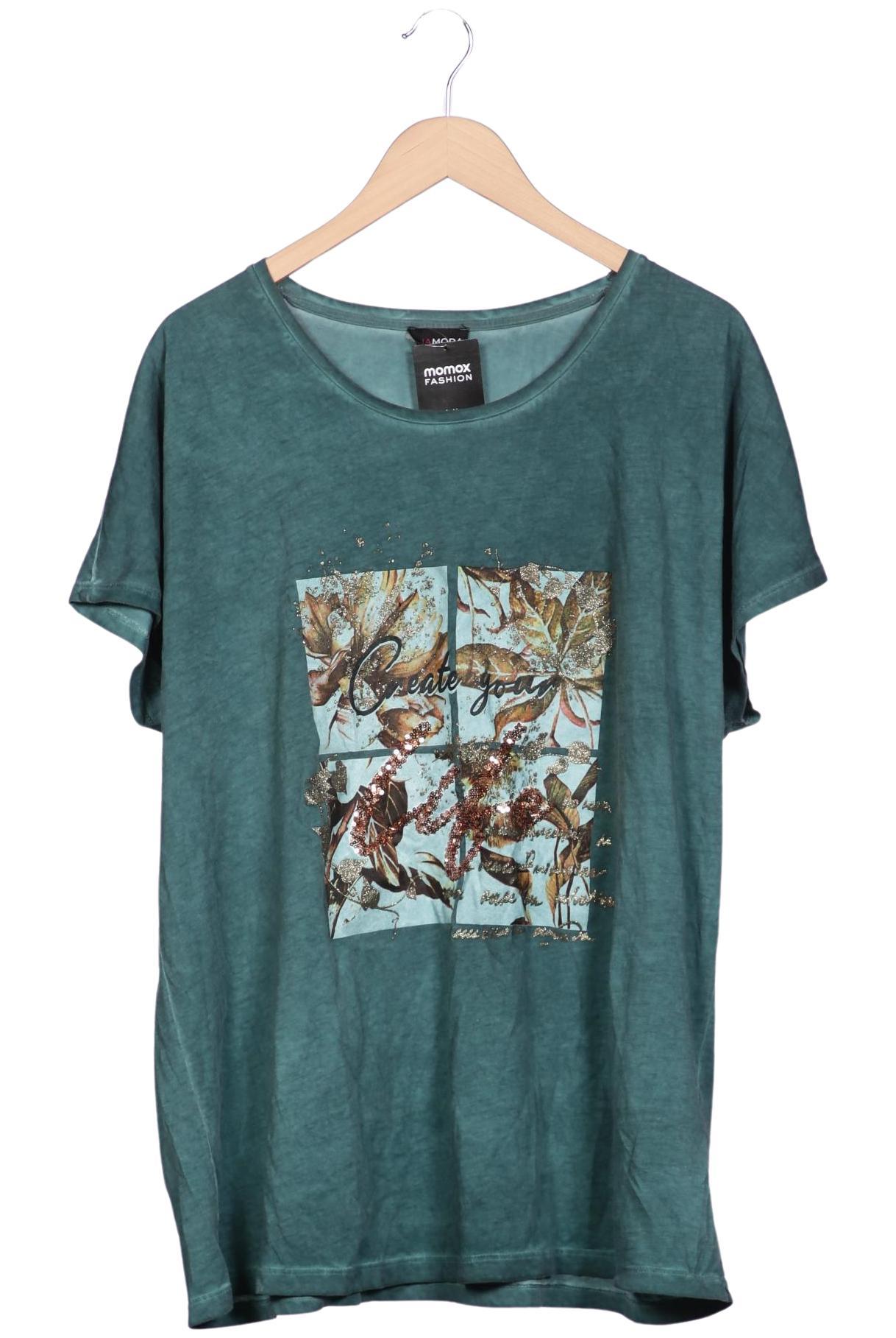 

Miamoda Damen T-Shirt, grün, Gr. 48