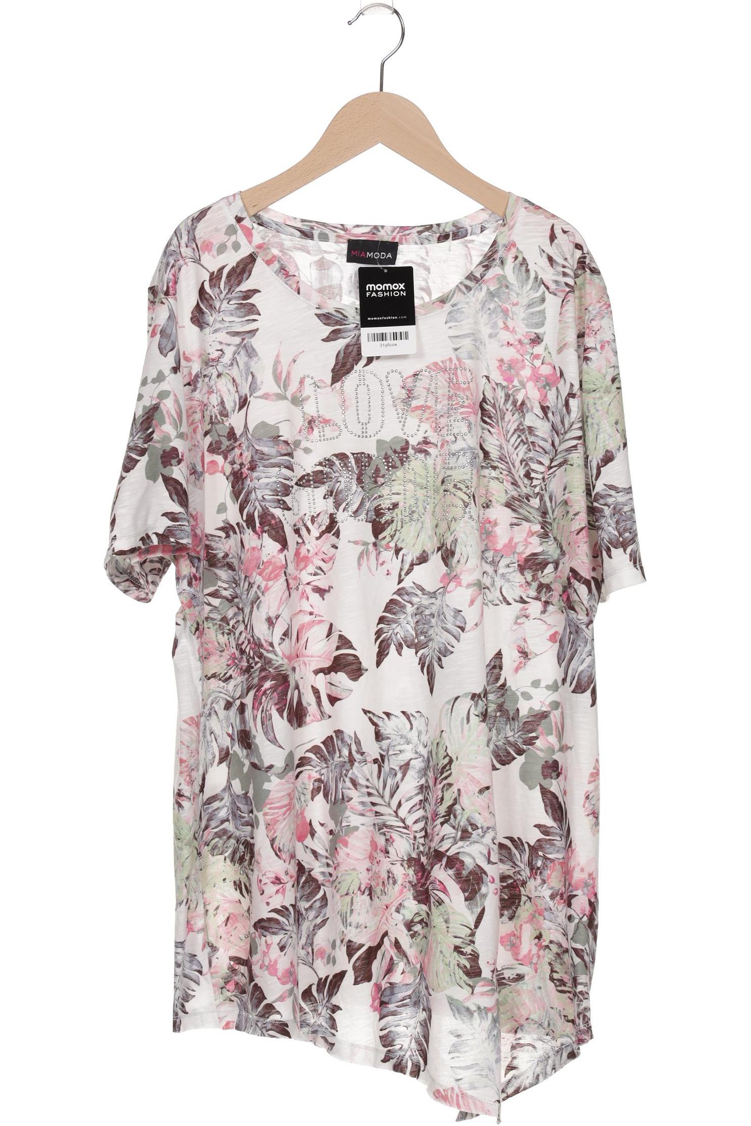 

Miamoda Damen T-Shirt, mehrfarbig, Gr. 52