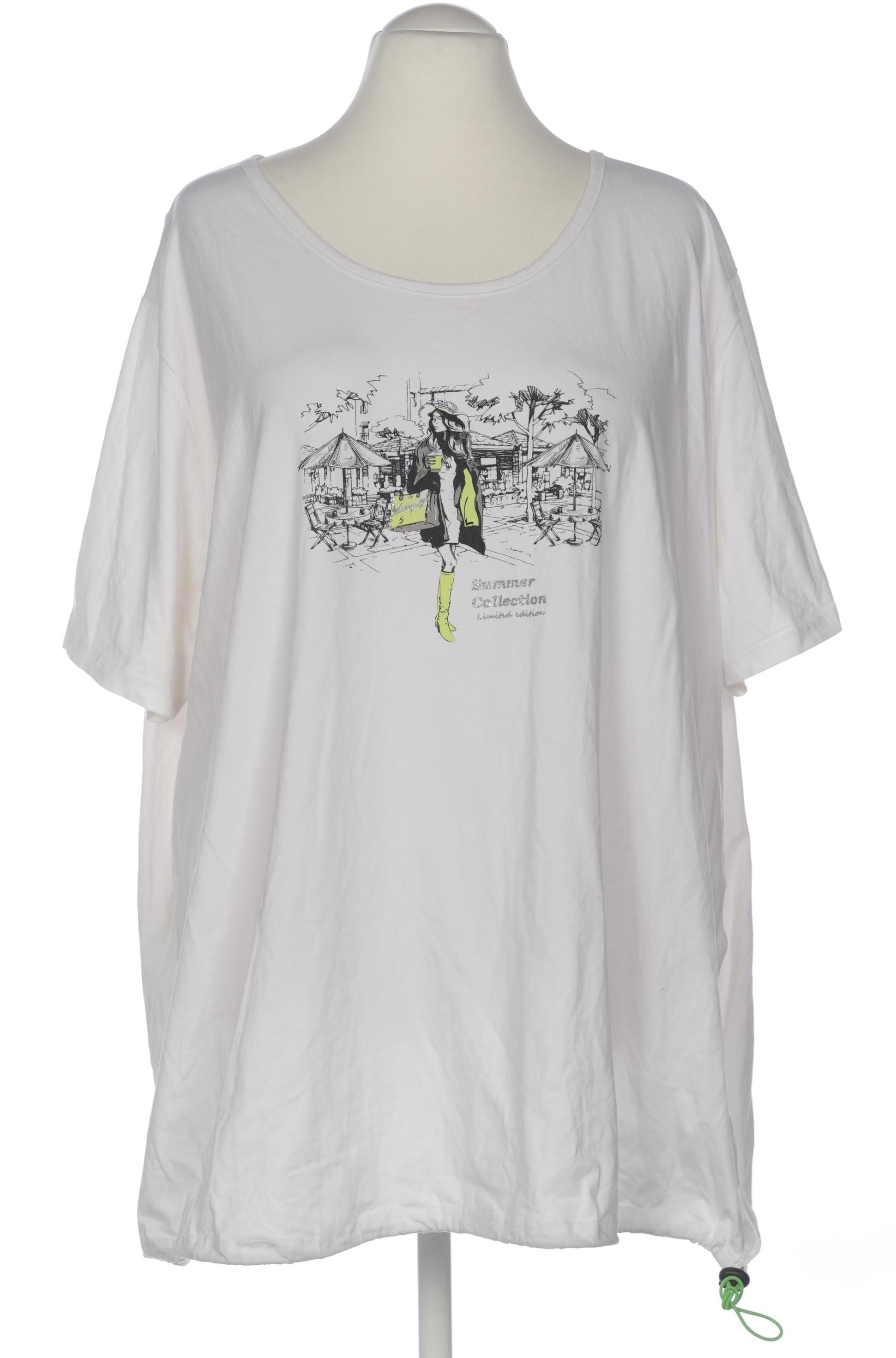 

Miamoda Damen T-Shirt, weiß, Gr. 60