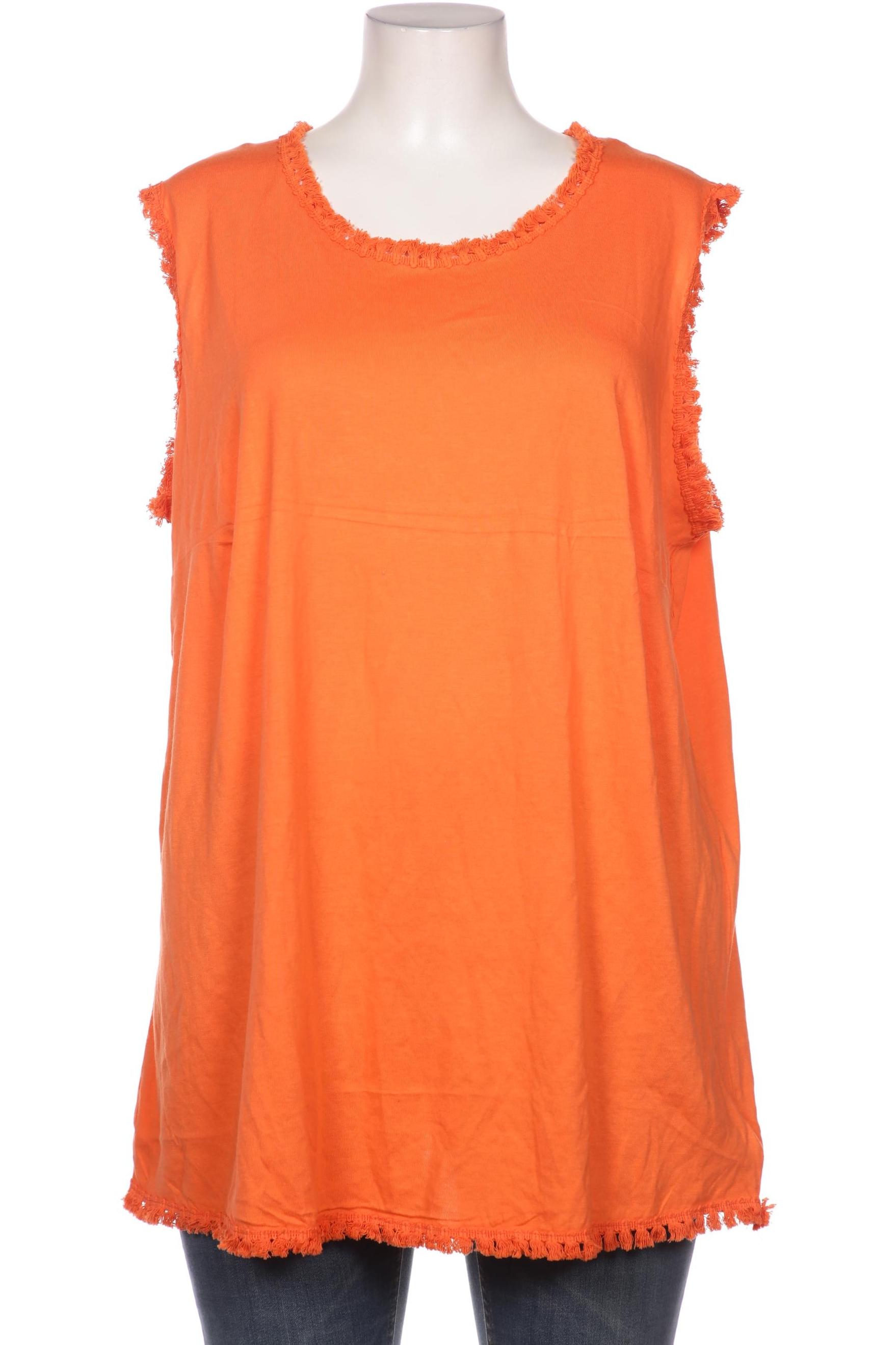 

Miamoda Damen Top, orange, Gr. 48