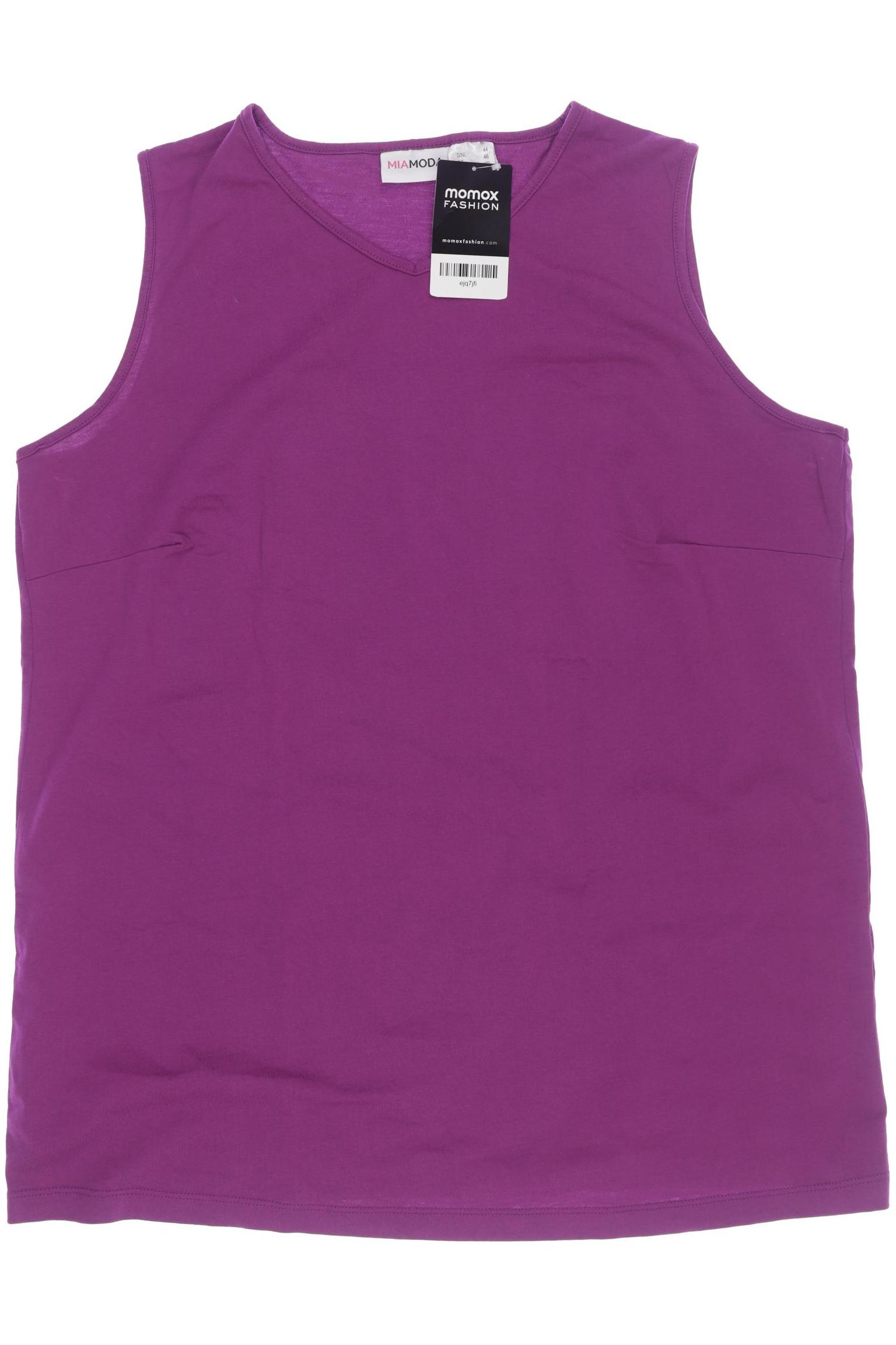 

Miamoda Damen Top, flieder, Gr. 44
