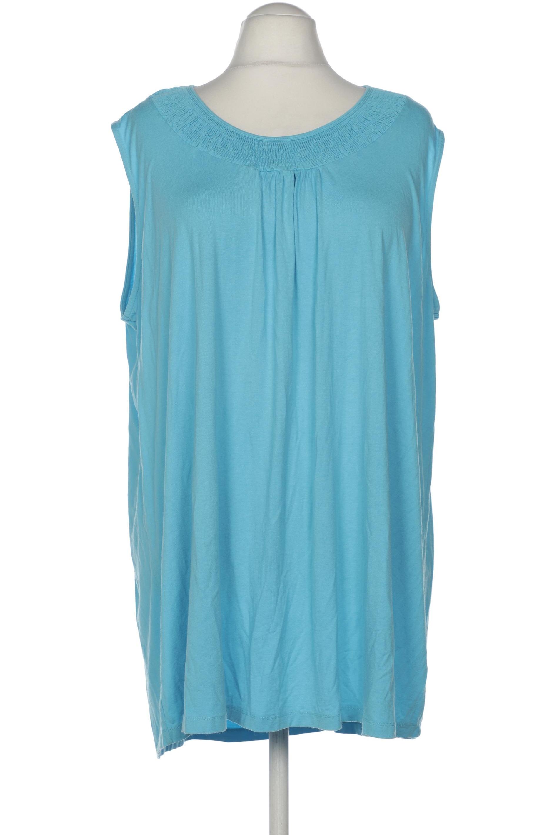 

Miamoda Damen Top, blau, Gr. 56