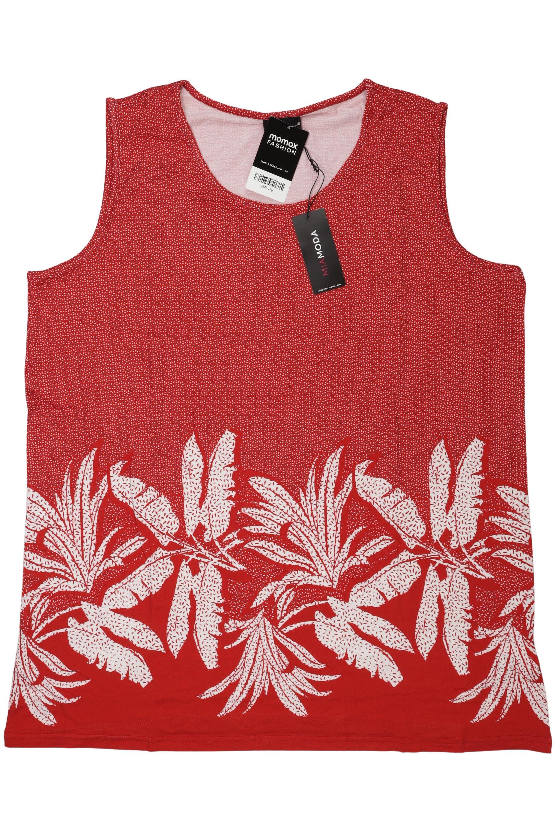 

Miamoda Damen Top, rot, Gr. 48