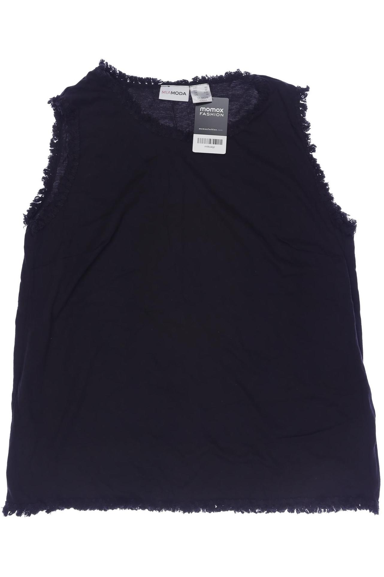

Miamoda Damen Top, schwarz, Gr. 46