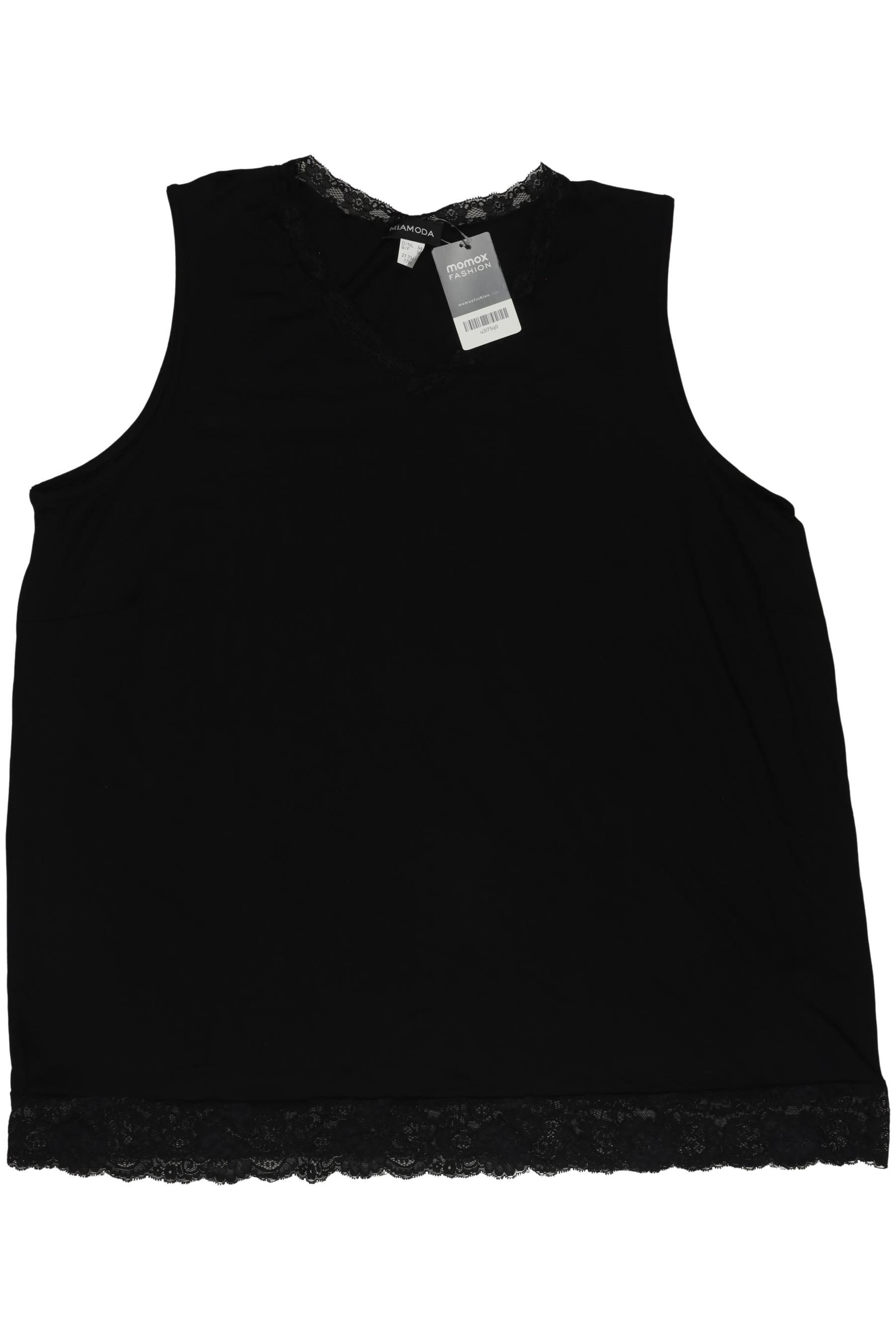

Miamoda Damen Top, schwarz, Gr. 54