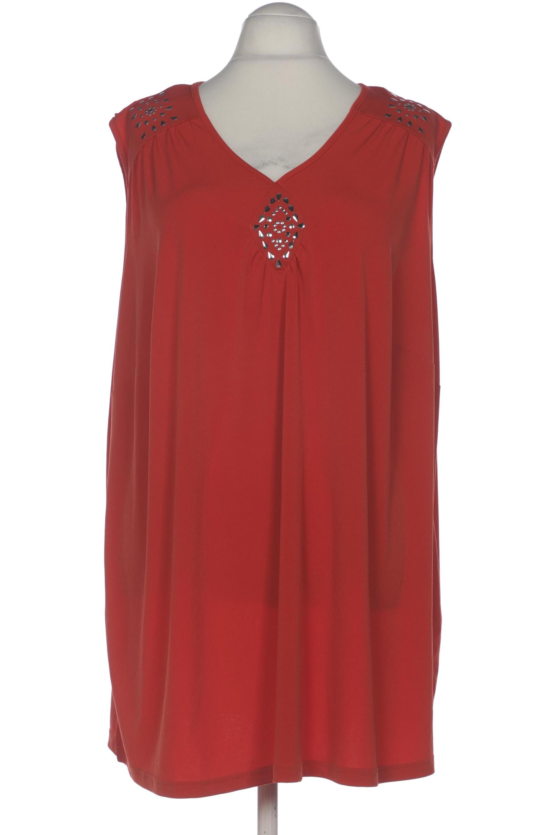 

Miamoda Damen Top, rot, Gr. 58