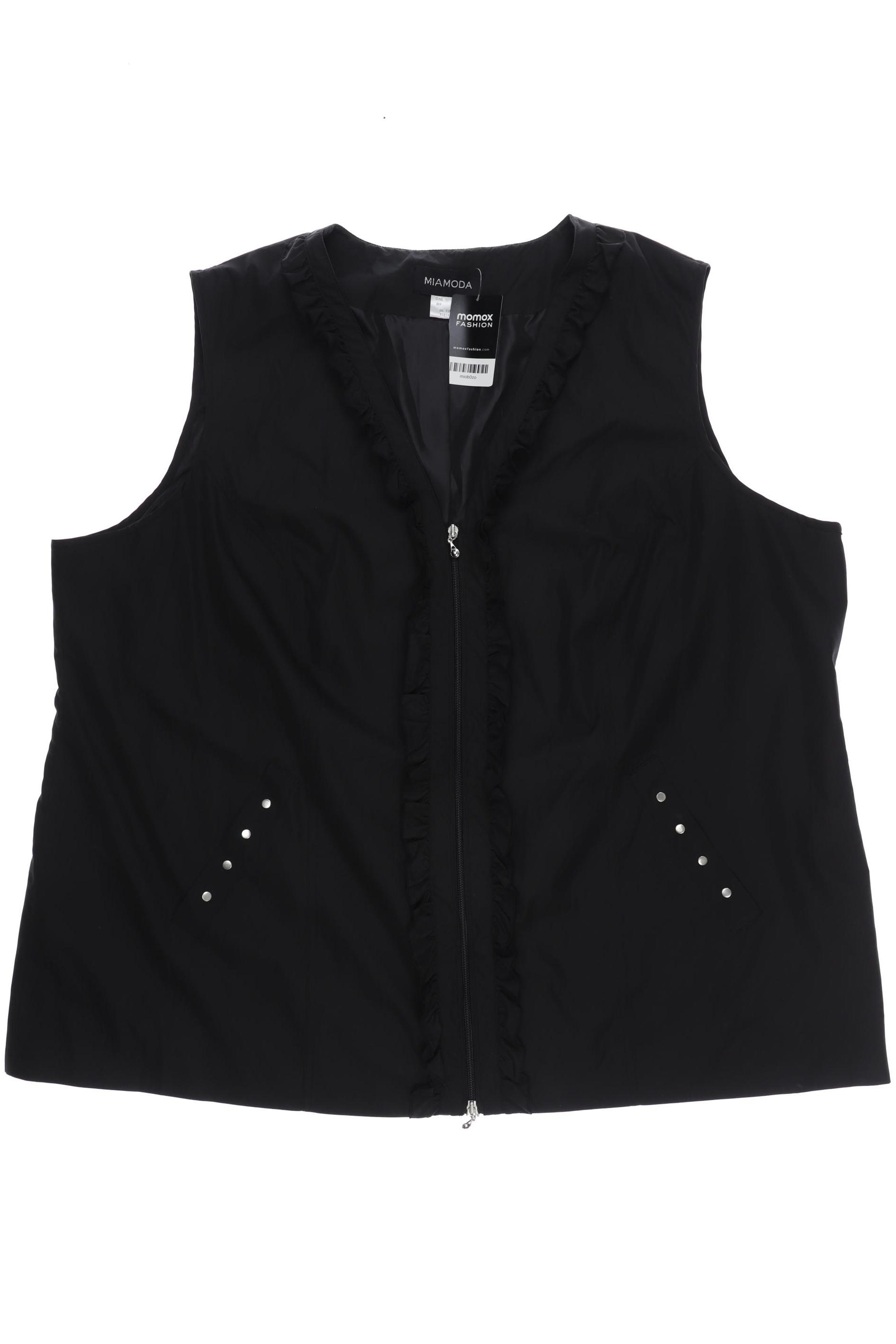 

Miamoda Damen Weste, schwarz, Gr. 58