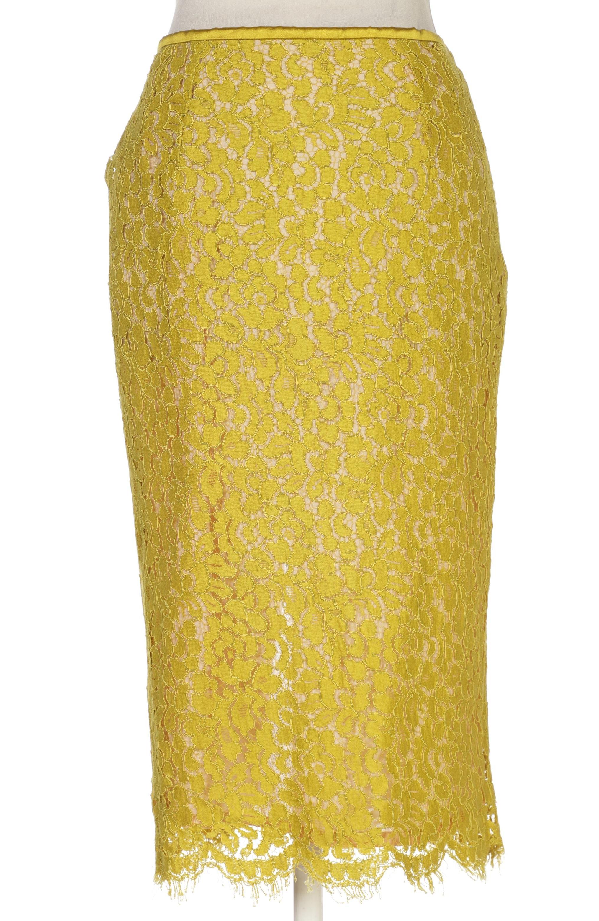 

Michael Kors Collection Damen Rock, gelb, Gr. 4