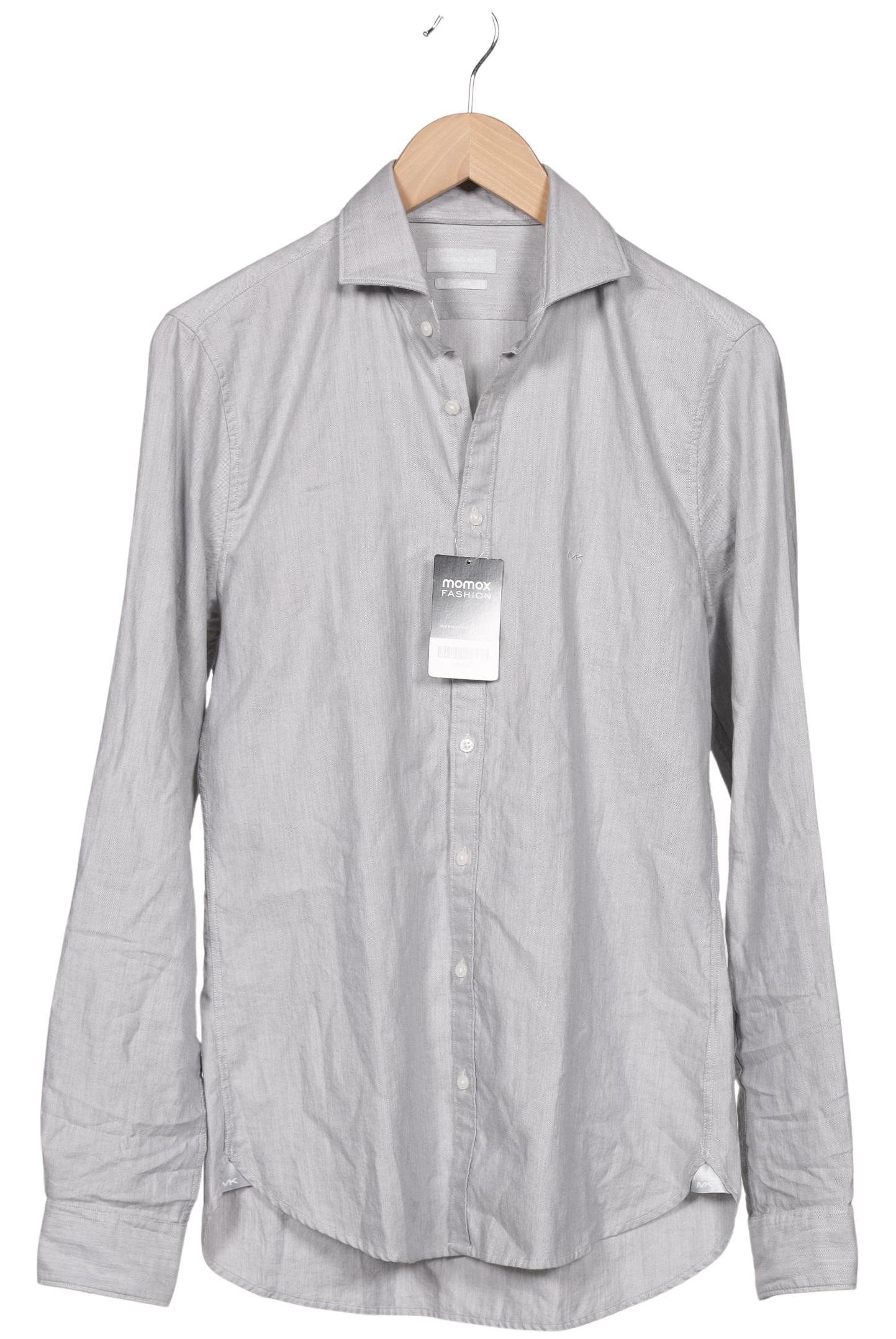 

Michael Kors Mens Herren Hemd, grau, Gr. 46
