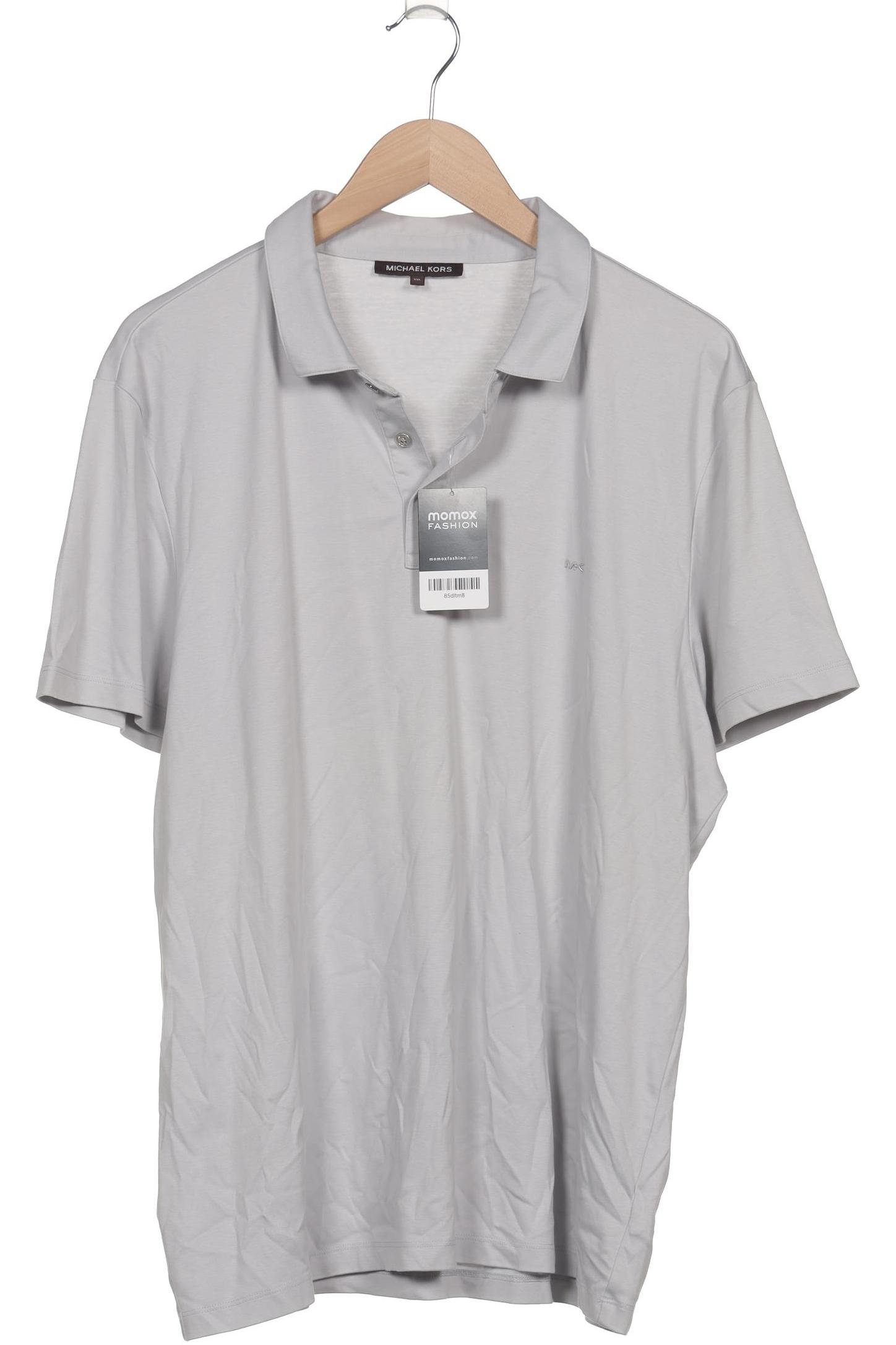 

Michael Kors Mens Herren Poloshirt, grau, Gr. 56