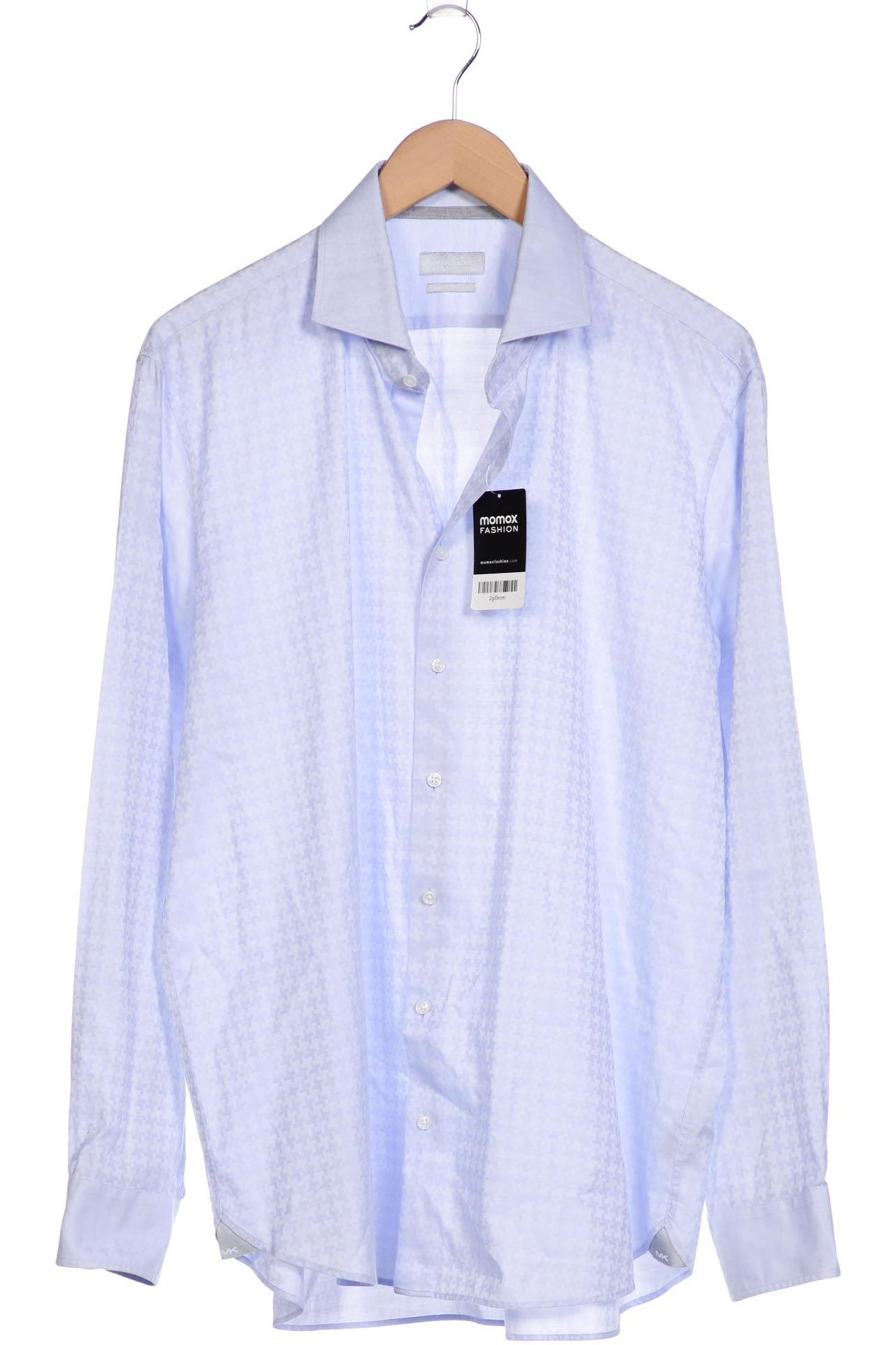 

Michael Kors Mens Herren Hemd, hellblau, Gr. 56