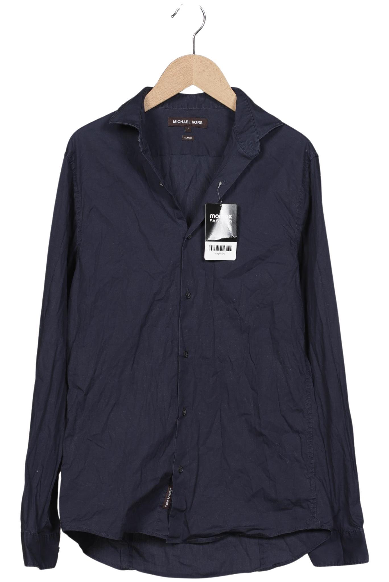 Thumbnail - Michael Kors Mens Herren Hemd, marineblau, Gr. 46