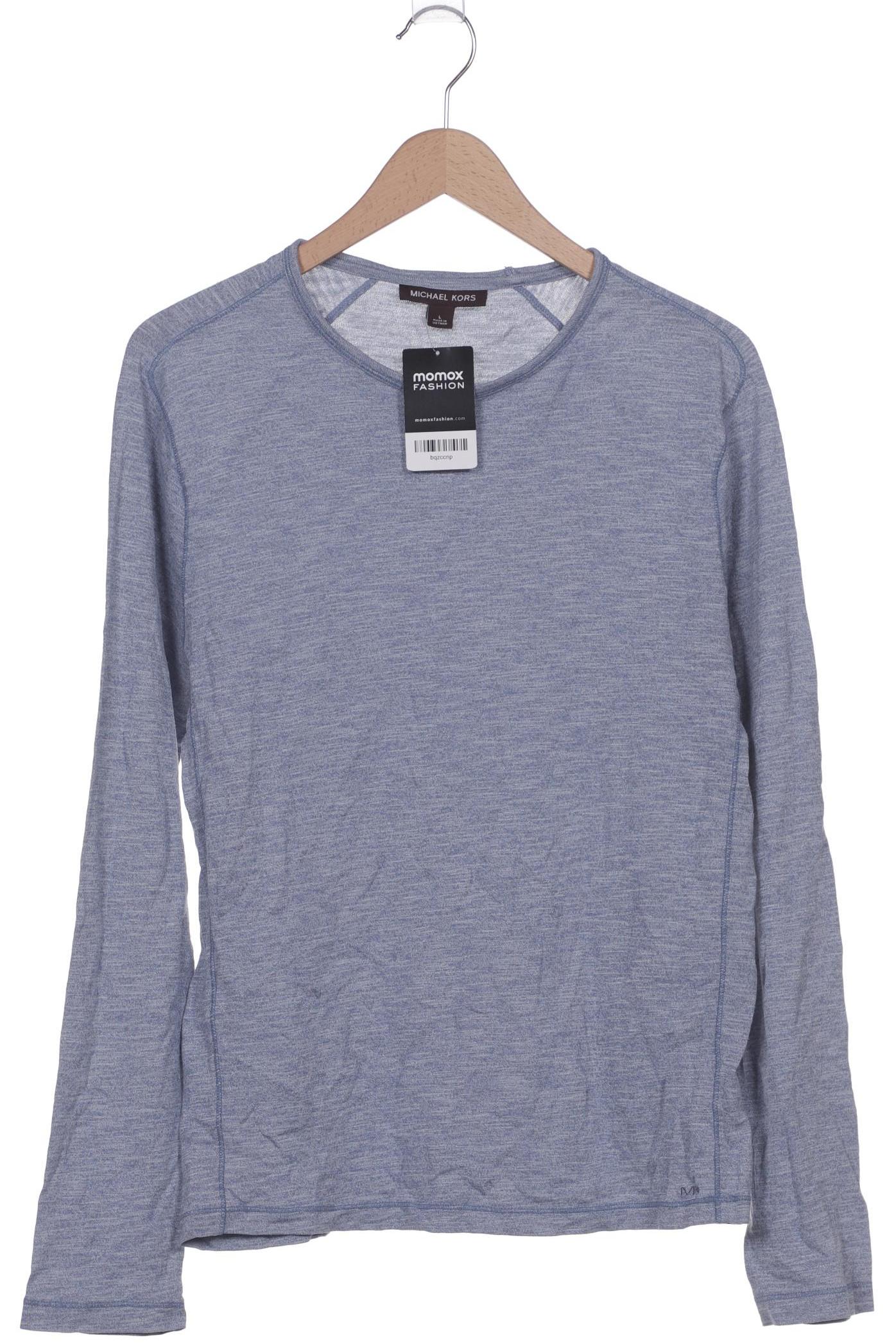 

Michael Kors Mens Herren Langarmshirt, blau, Gr. 52